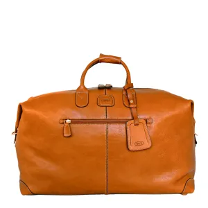 Bags Bric S Life pelle 22" Cargo Duffle  - TAN