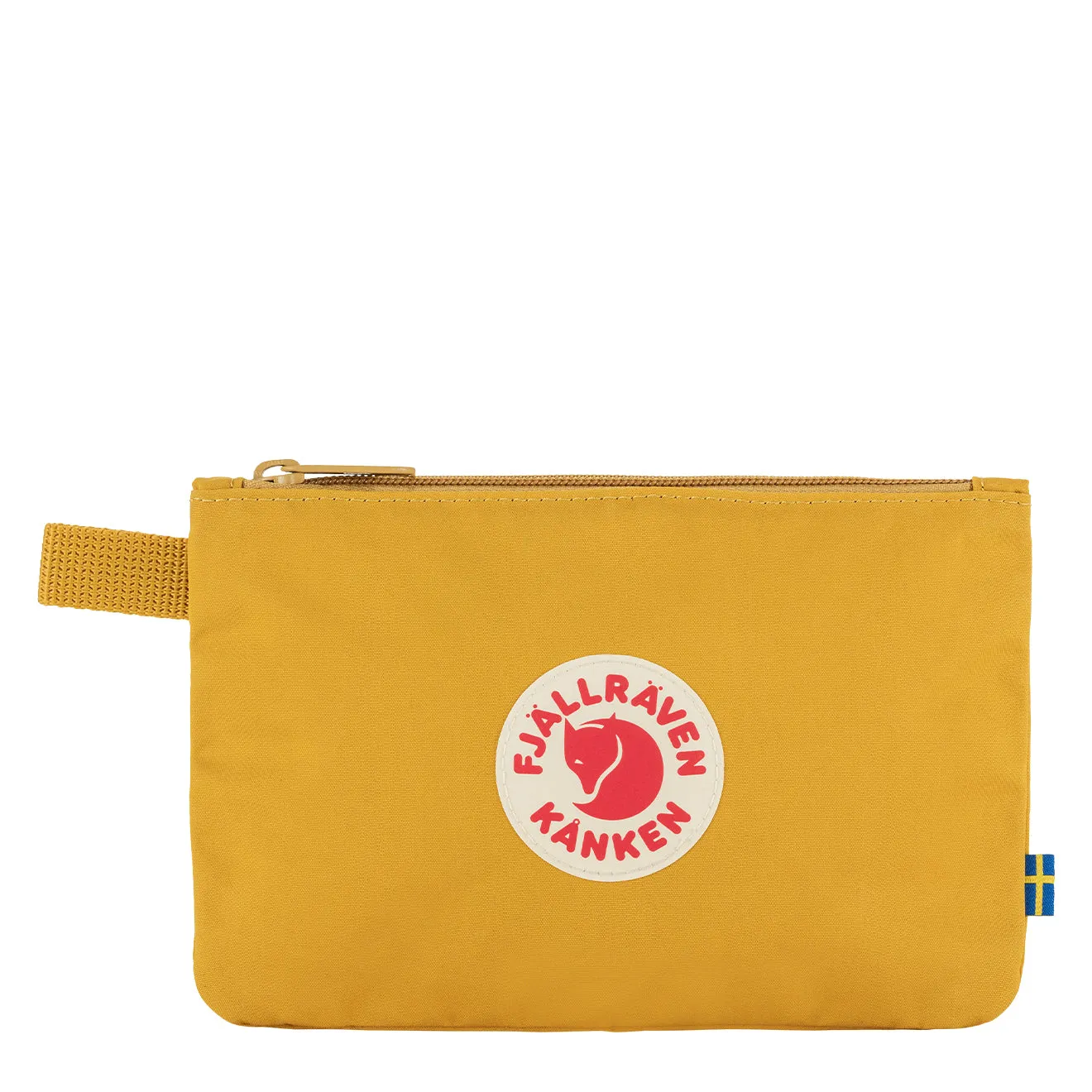 Sac à dos Fjallraven pour homme, modèle Kanken avec poche à équipement, couleur ocre