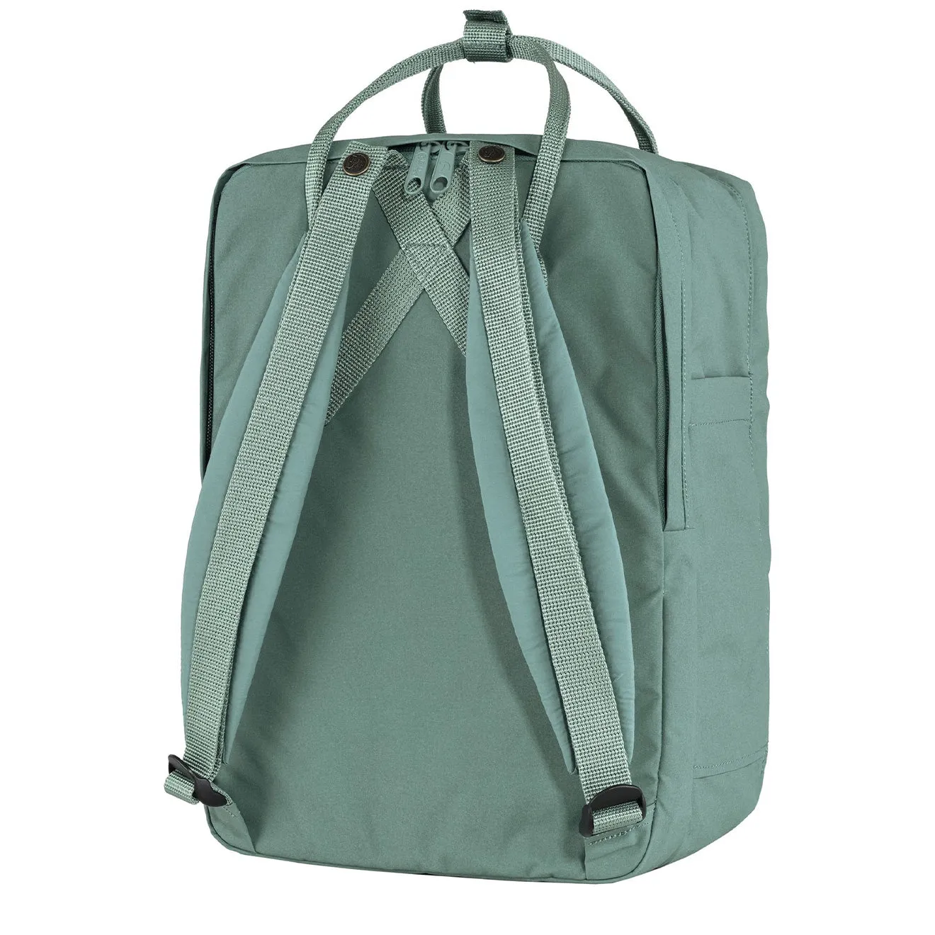 Sac à dos Fjallraven pour homme Fjallraven Kanken pour ordinateur portable 17 pouces Vert givré