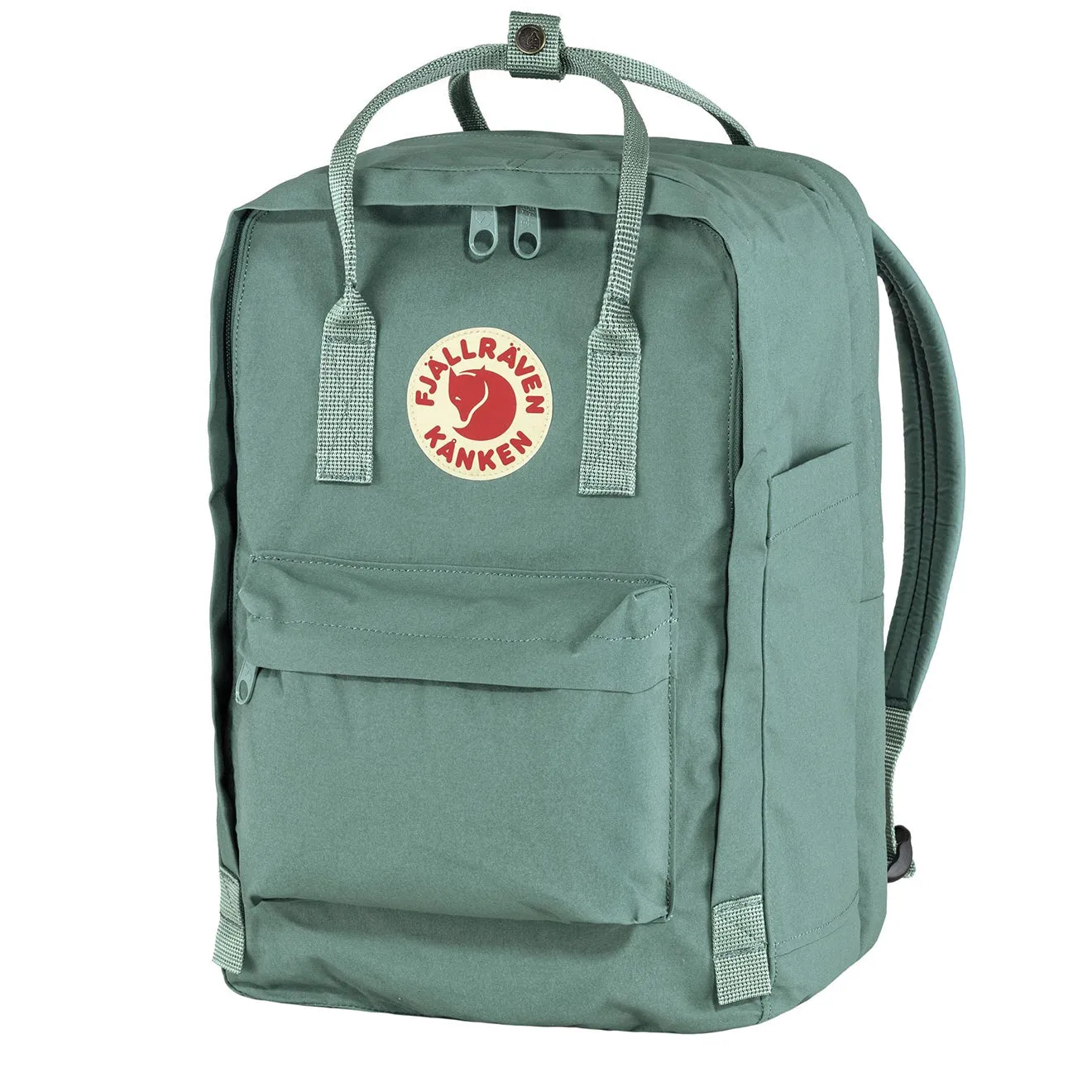Sac à dos Fjallraven pour homme Fjallraven Kanken pour ordinateur portable 17 pouces Vert givré