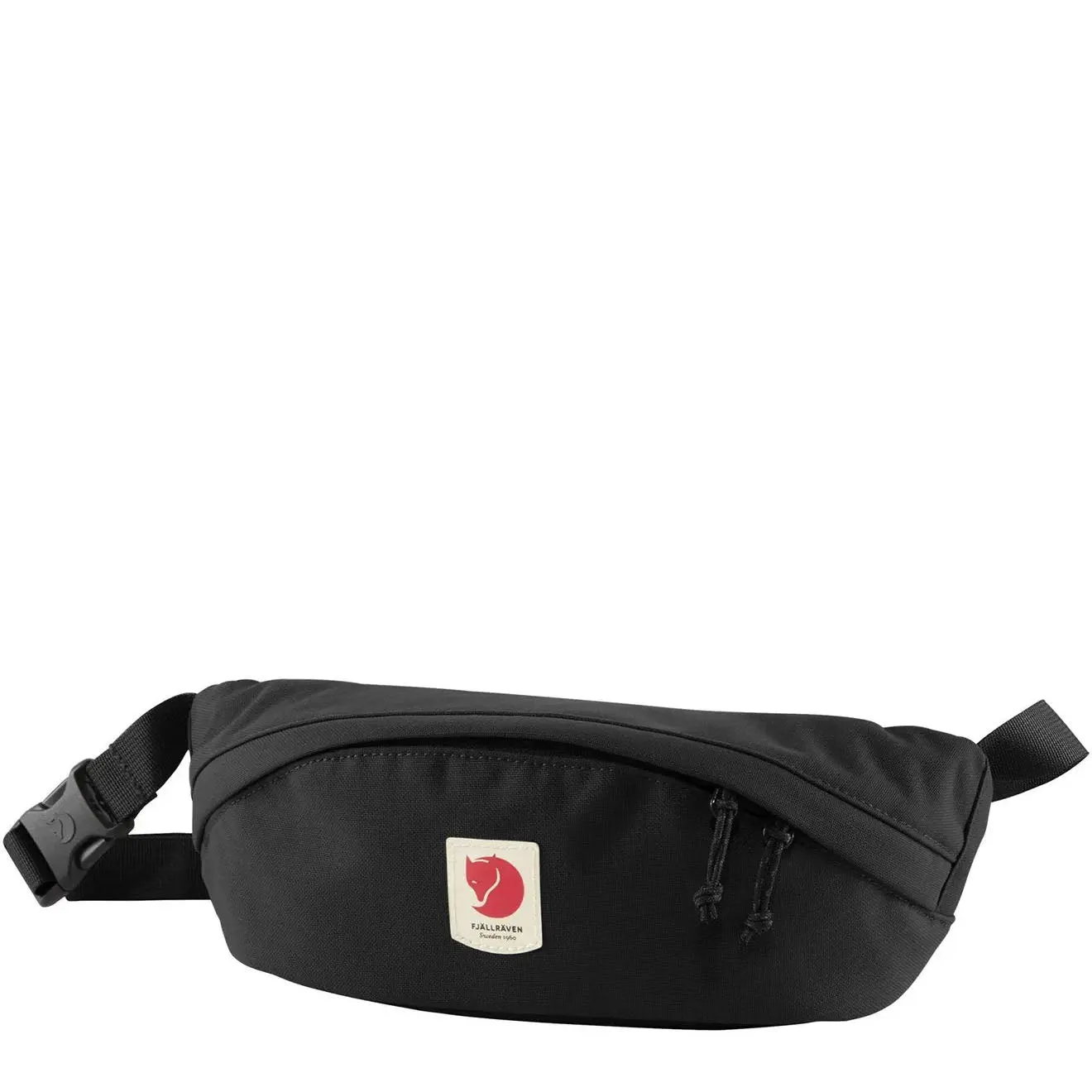 Sacs Fjallraven pour hommes - Sac banane Fjallraven Ulvo taille moyenne noir
