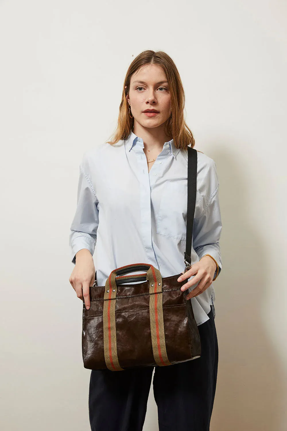 Sac à bandoulière en lin ERNEST M de Jack Gomme