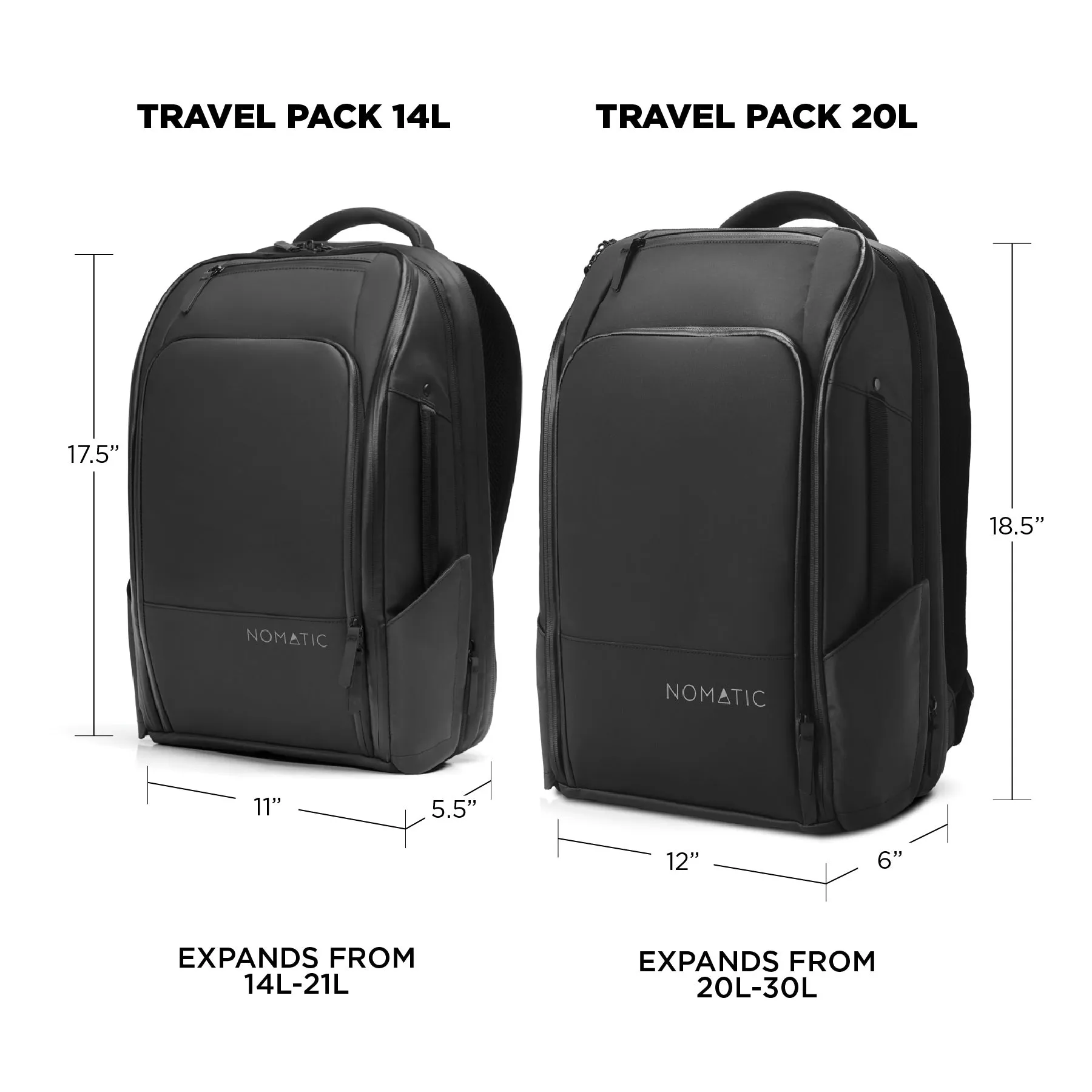 Sac Nomatic Travel Pack (V2) - Le sac de voyage le plus fonctionnel jamais créé
