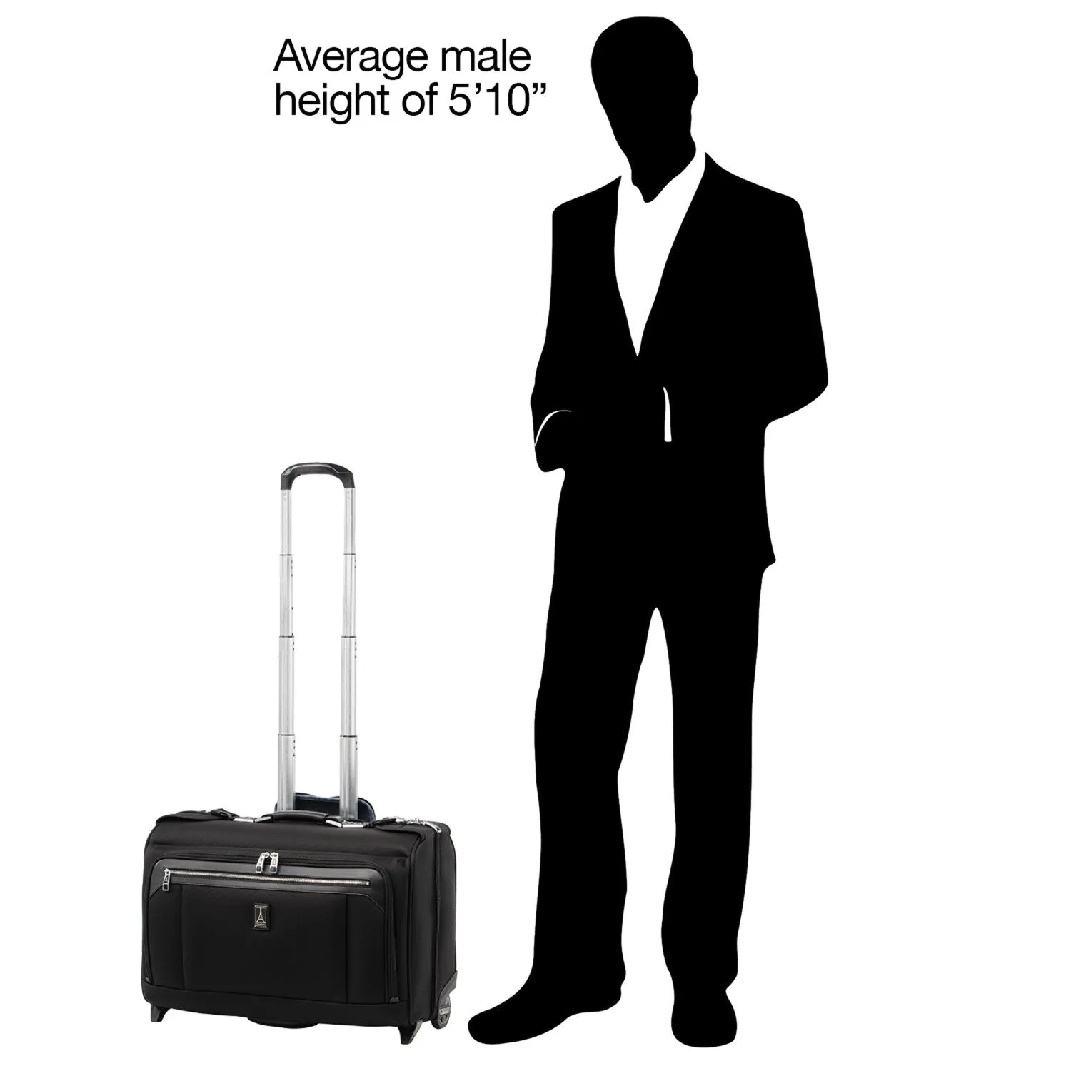 Sac de voyage Travelpro Softside Travelpro Platinum Elite Valise à roulettes pour vêtements