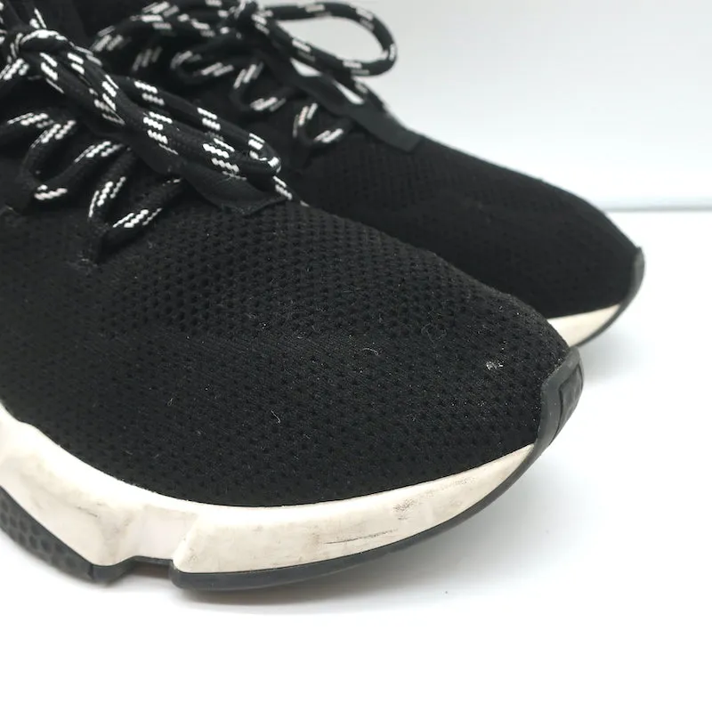 Balenciaga Speed Chaussures de Sport à Lacets en Maille Noire Taille 39