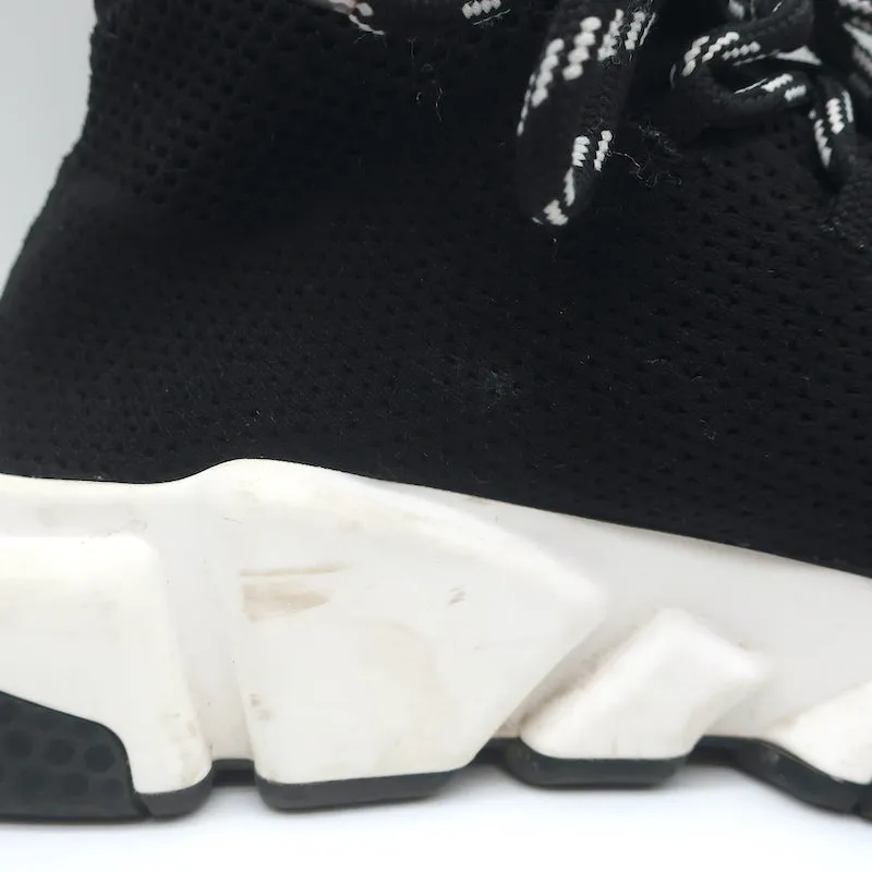 Balenciaga Speed Chaussures de Sport à Lacets en Maille Noire Taille 39