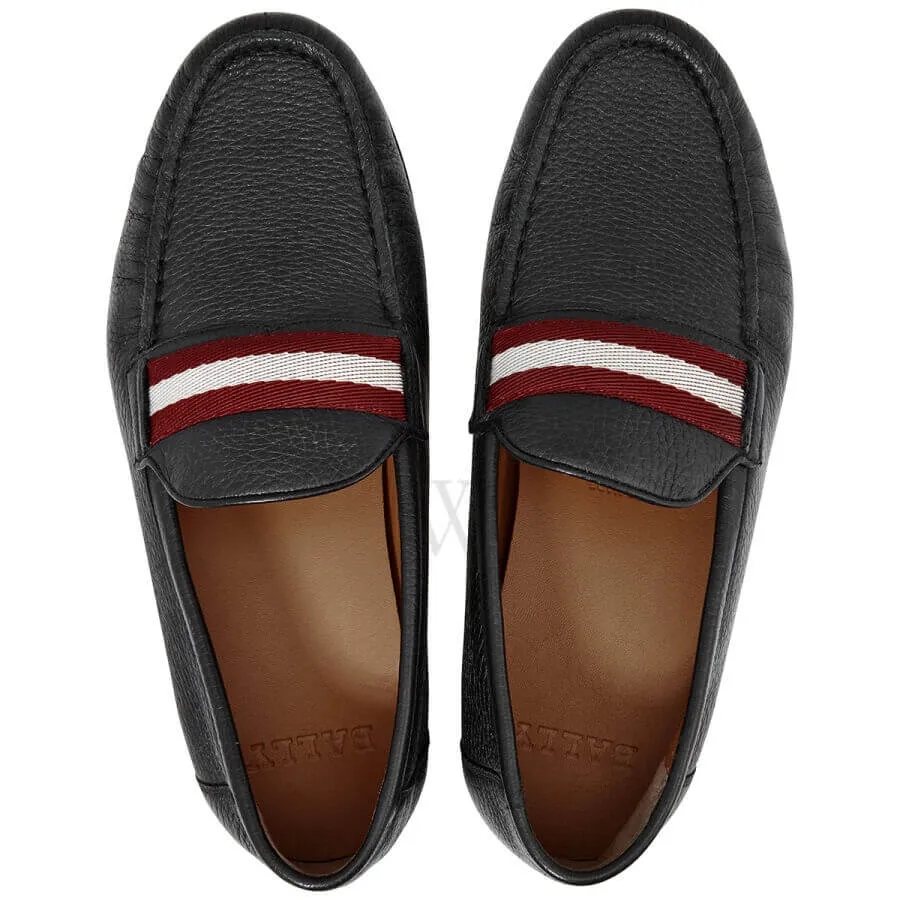 Bally Crokett Mocassins en cuir noir 6228362 chaussures ecco
