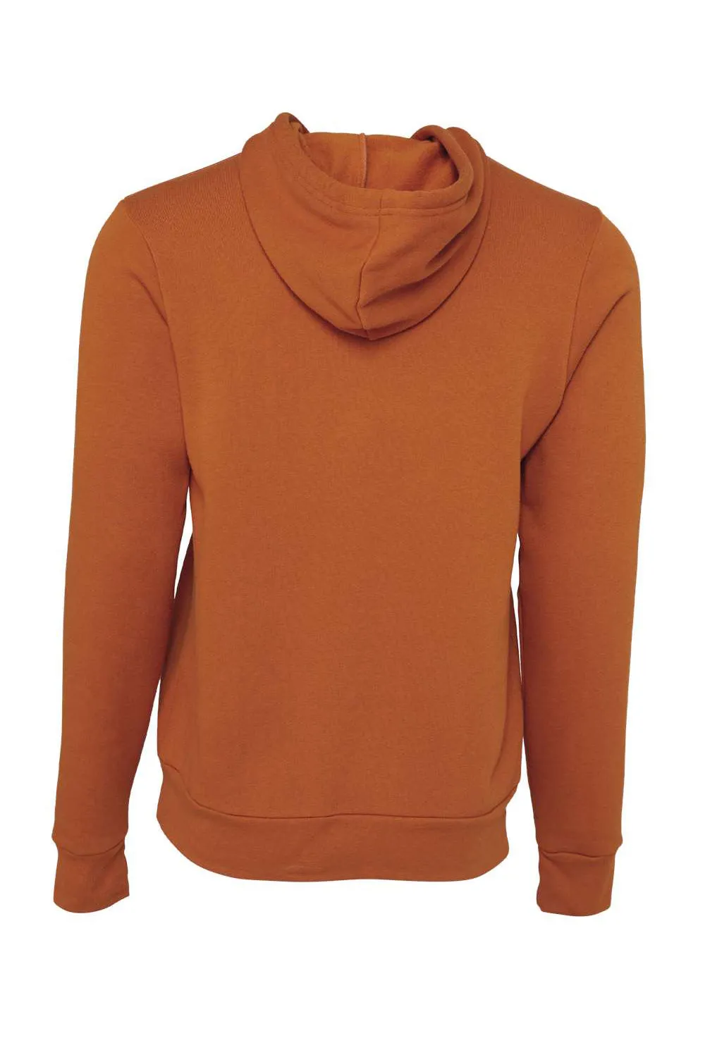 Bella   Canvas Sweat à capuche en éponge polaire pour homme avec poche kangourou - Orange automne