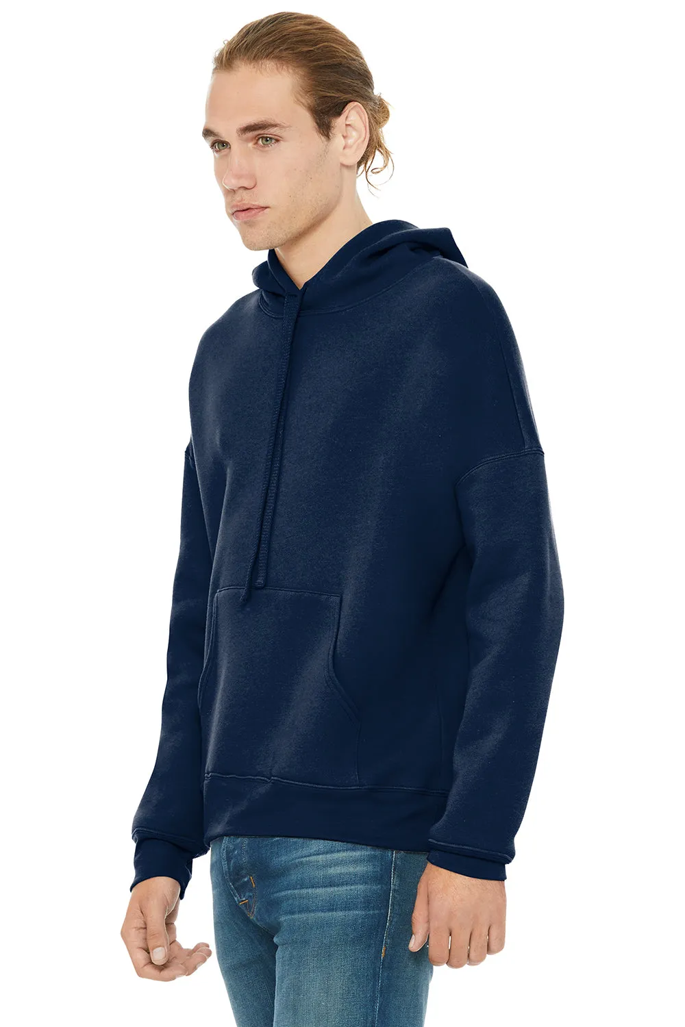 Bella   Canvas Sweat à capuche en polaire éponge pour homme avec poche kangourou - Bleu marine