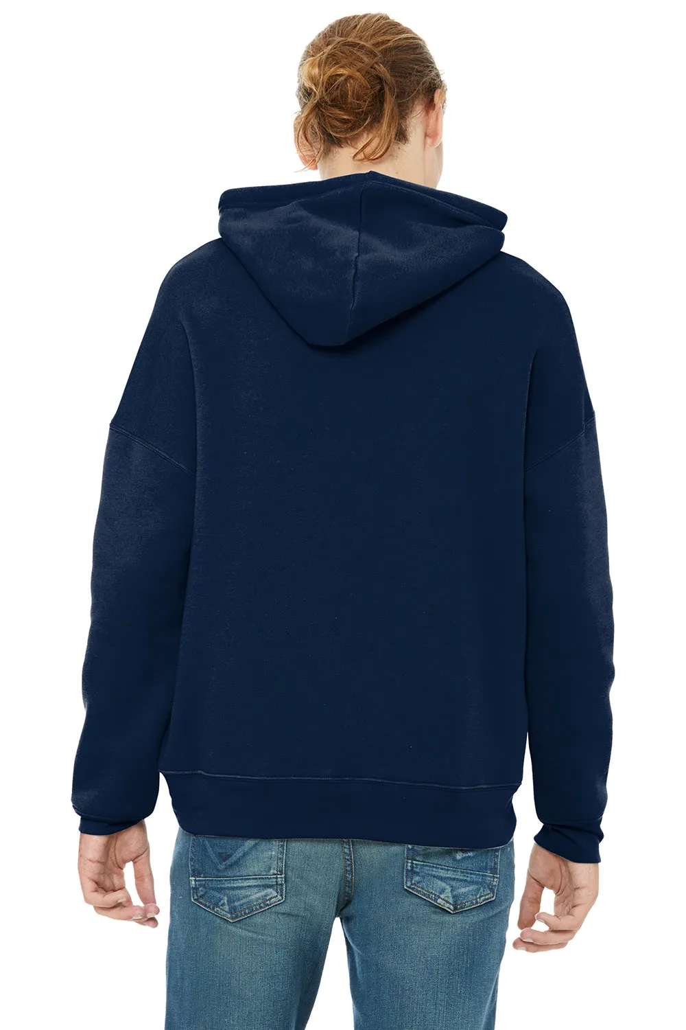 Bella   Canvas Sweat à capuche en polaire éponge pour homme avec poche kangourou - Bleu marine