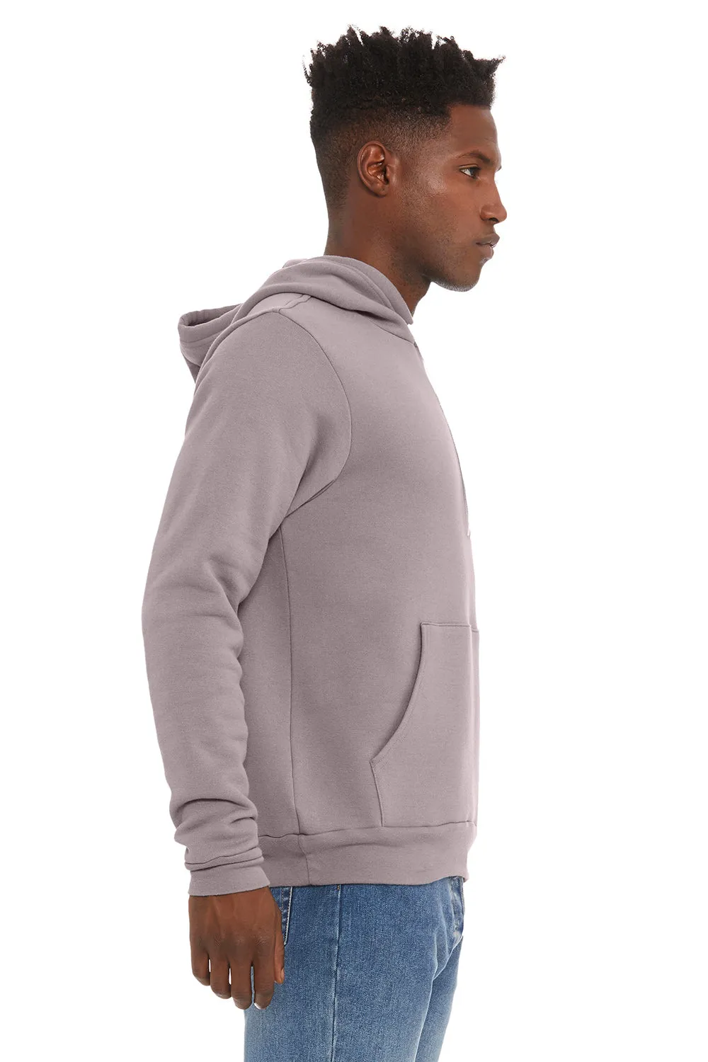 Bella   Canvas Sweat à capuche en polaire éponge pour homme avec poche kangourou - Gris tempête