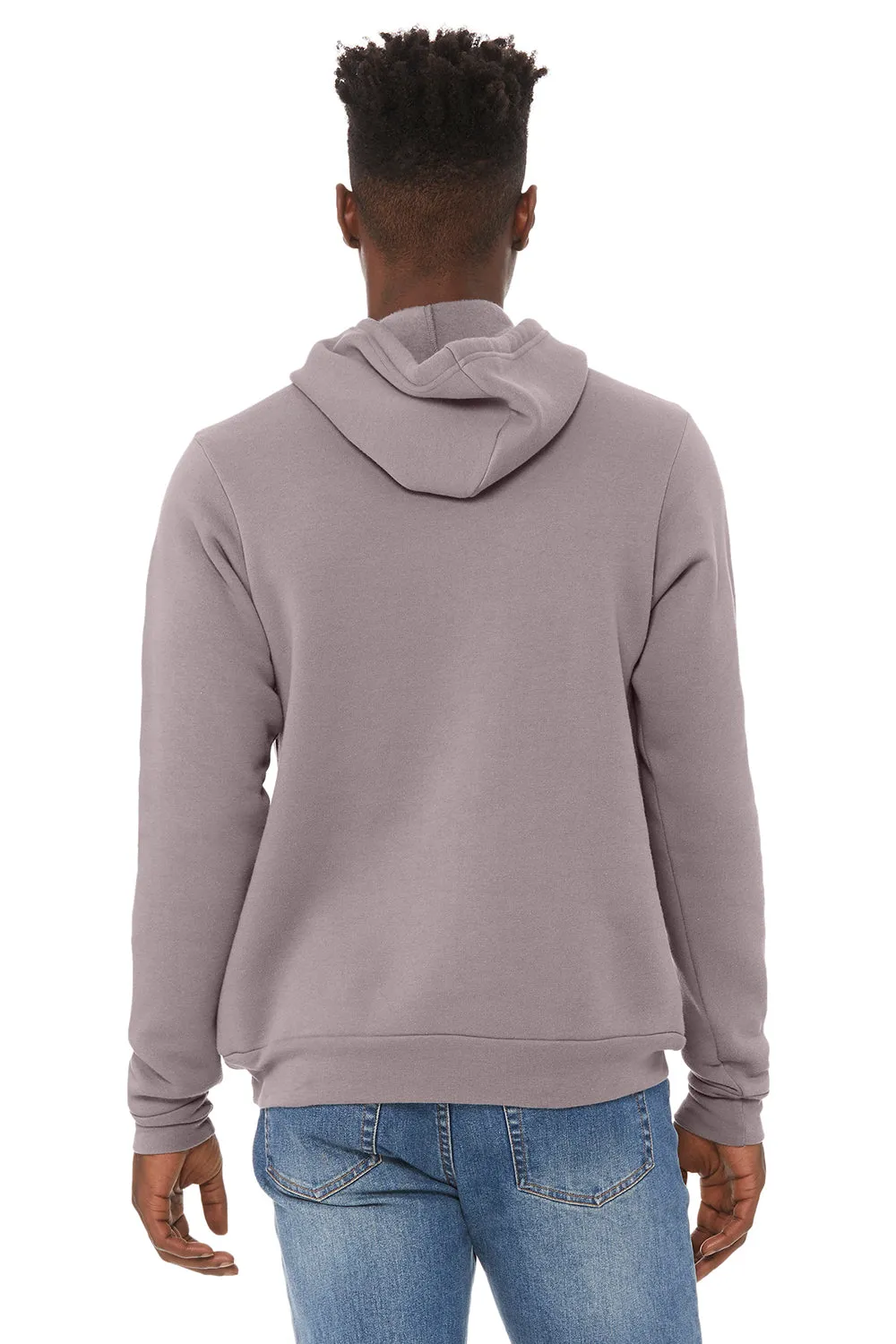 Bella   Canvas Sweat à capuche en polaire éponge pour homme avec poche kangourou - Gris tempête