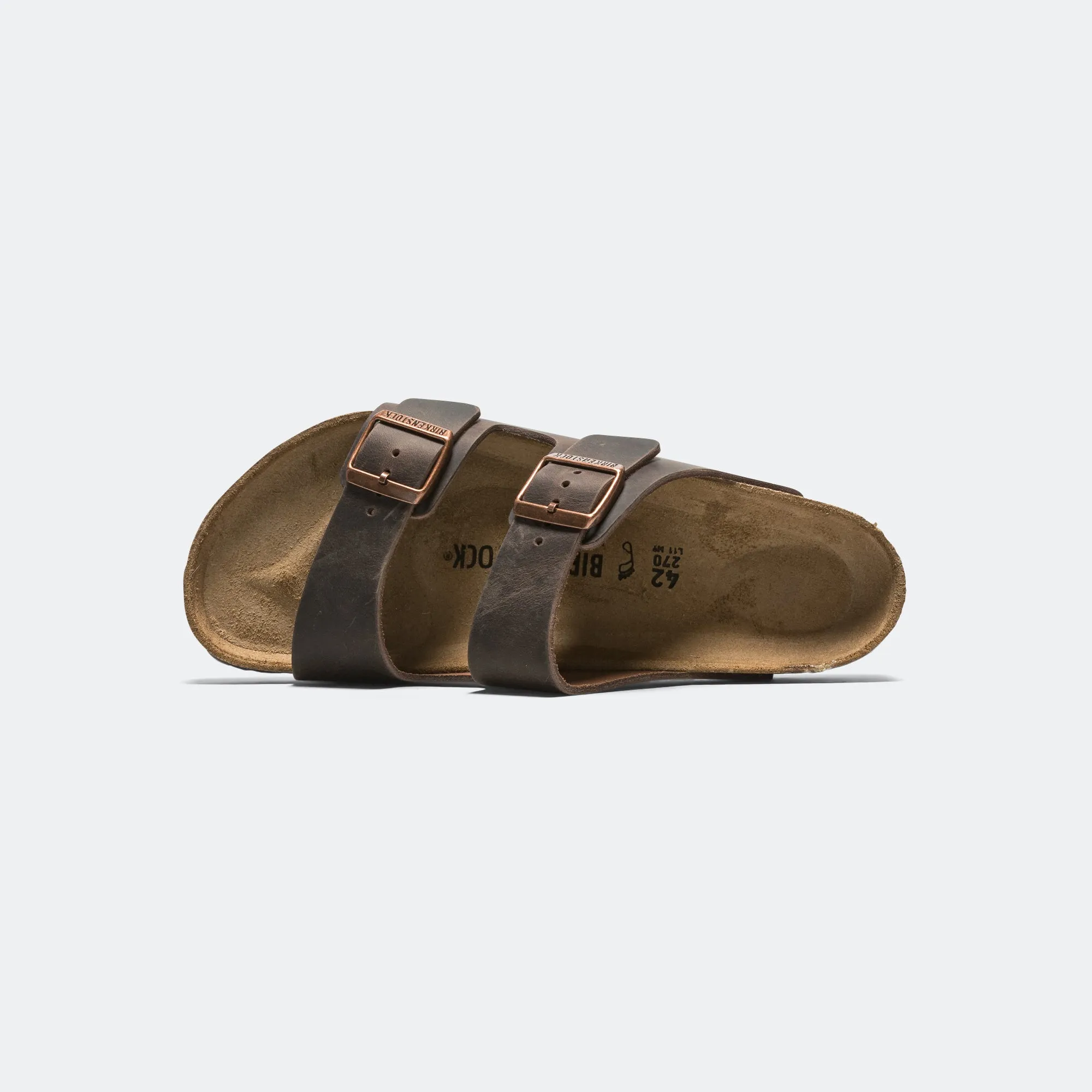 Birkenstock Chaussures Arizona - Cuir huilé Habana
