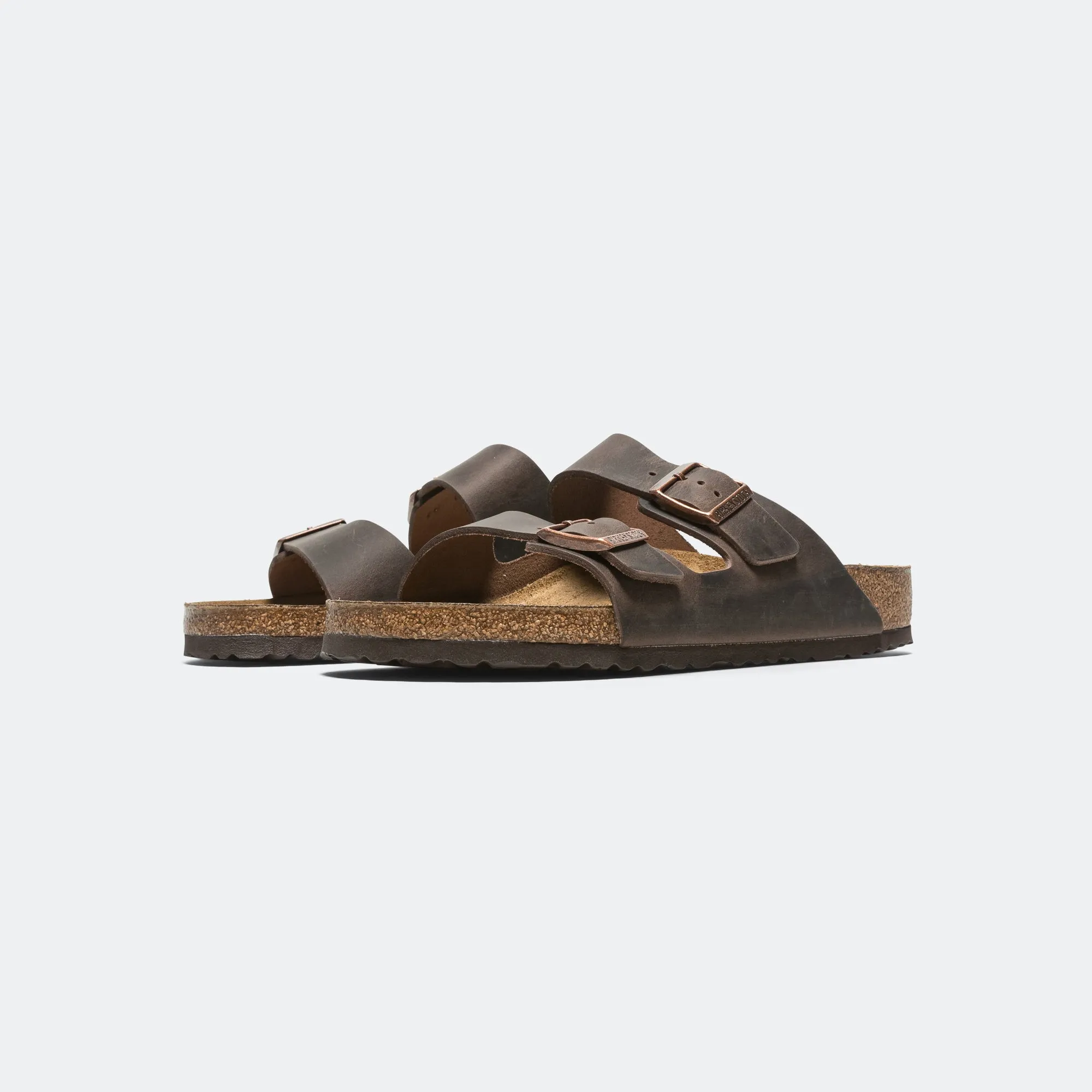 Birkenstock Chaussures Arizona - Cuir huilé Habana