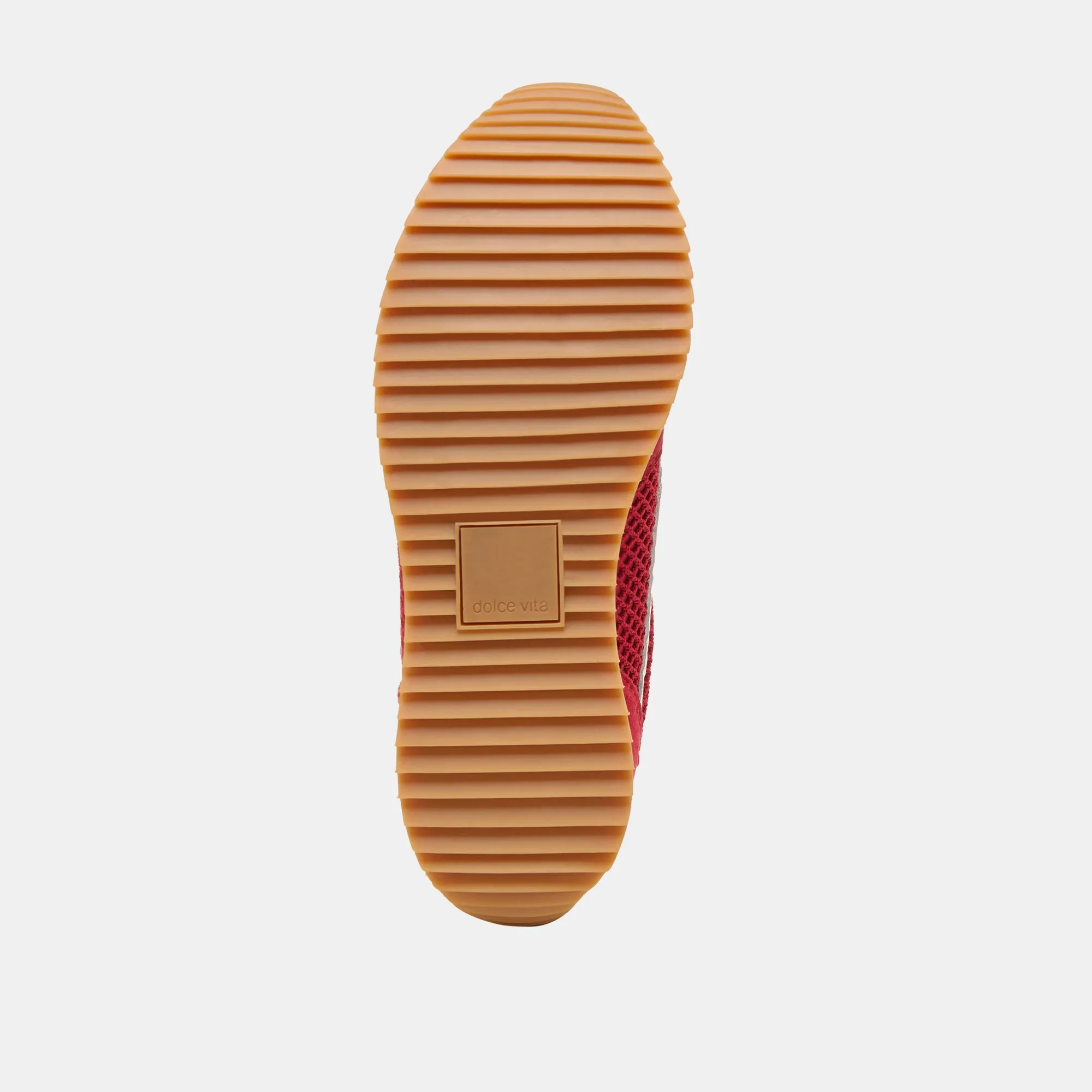 B.NTCD MESH SNEAKERS CRIMSON TISSÉ MAILLE