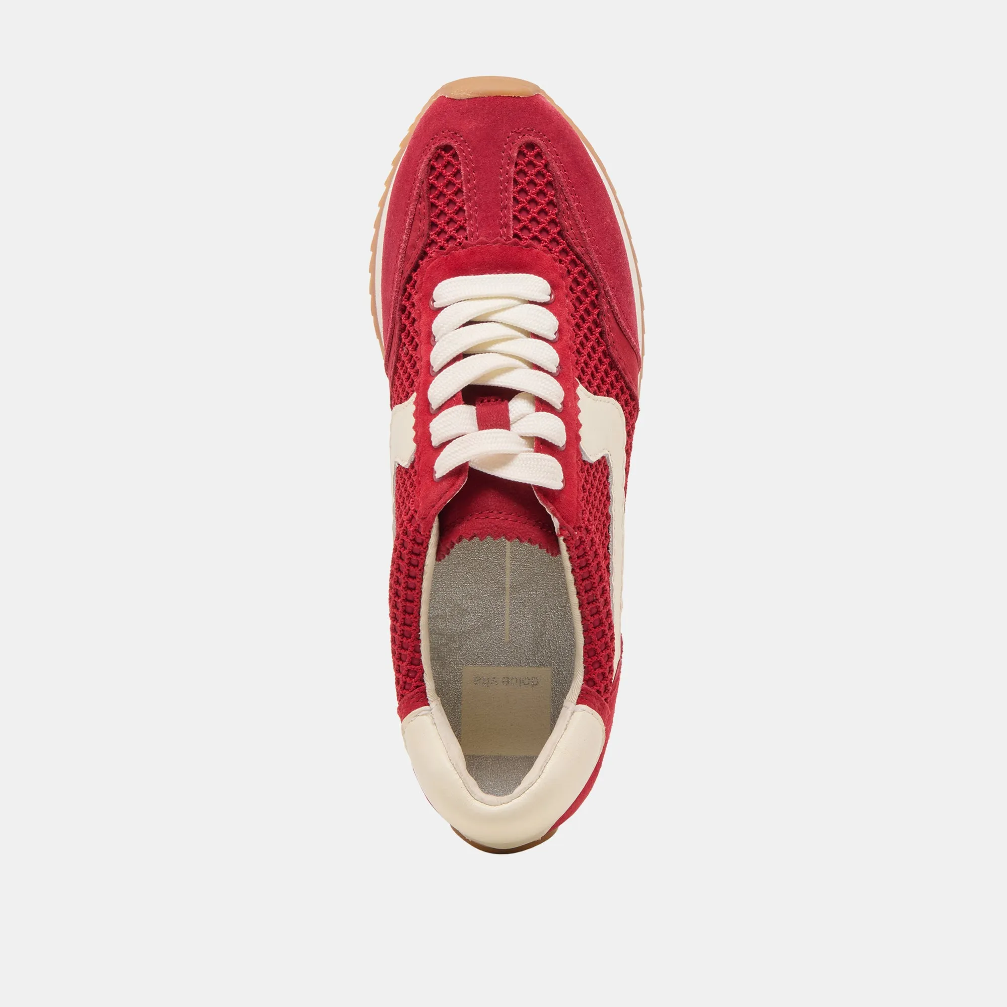 B.NTCD MESH SNEAKERS CRIMSON TISSÉ MAILLE