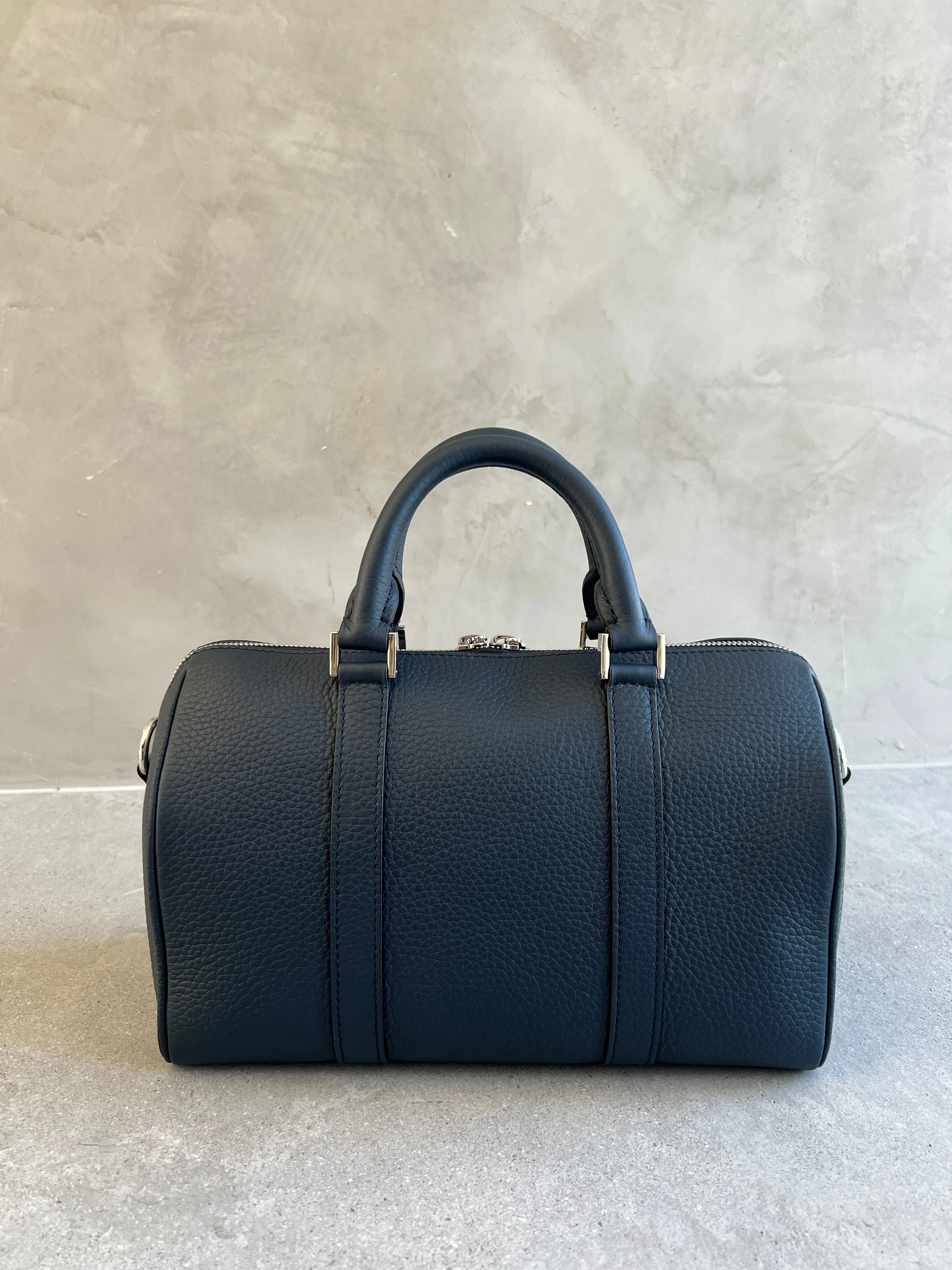 Petit sac de voyage Boston Bull, sacs Moreau marine