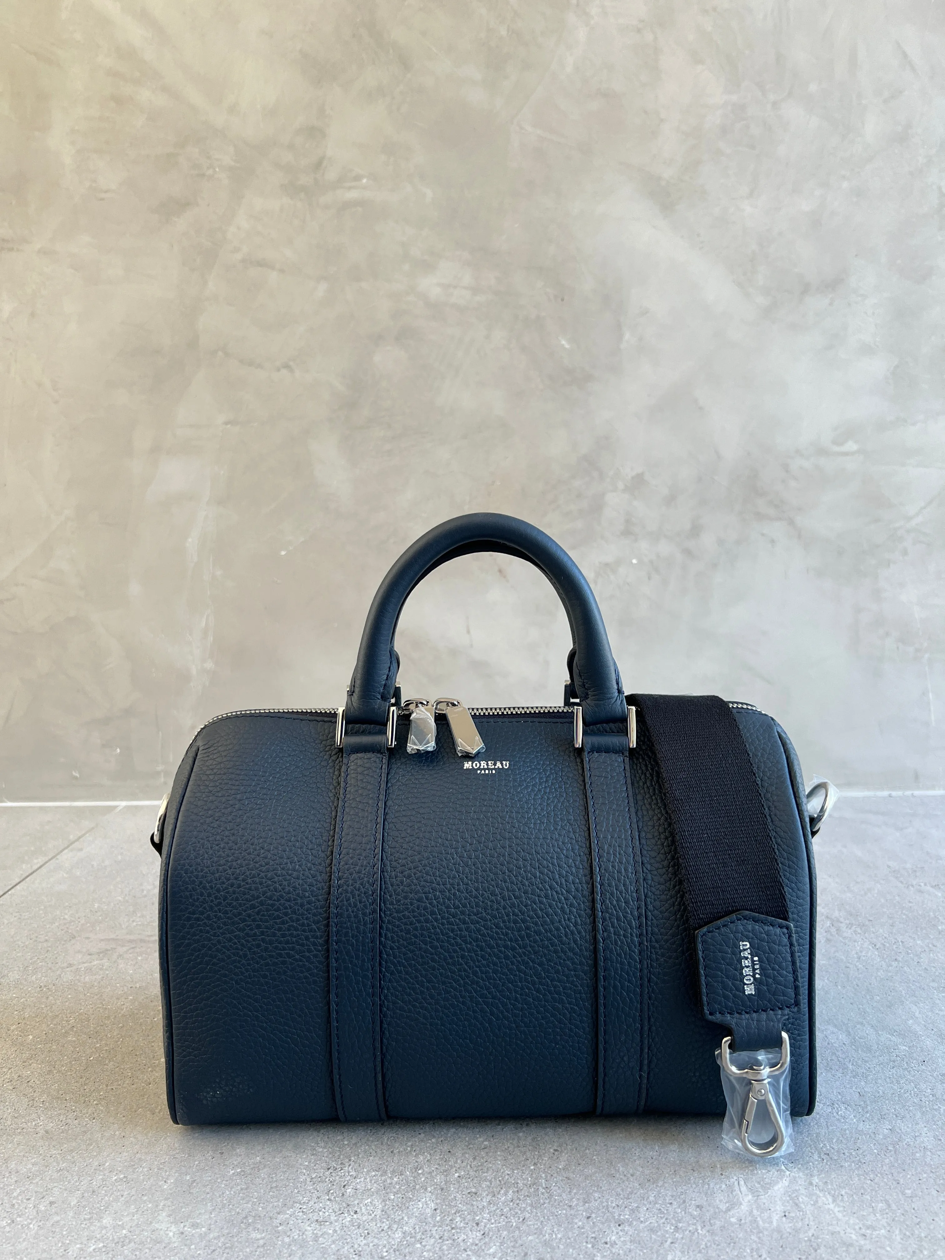 Petit sac de voyage Boston Bull, sacs Moreau marine