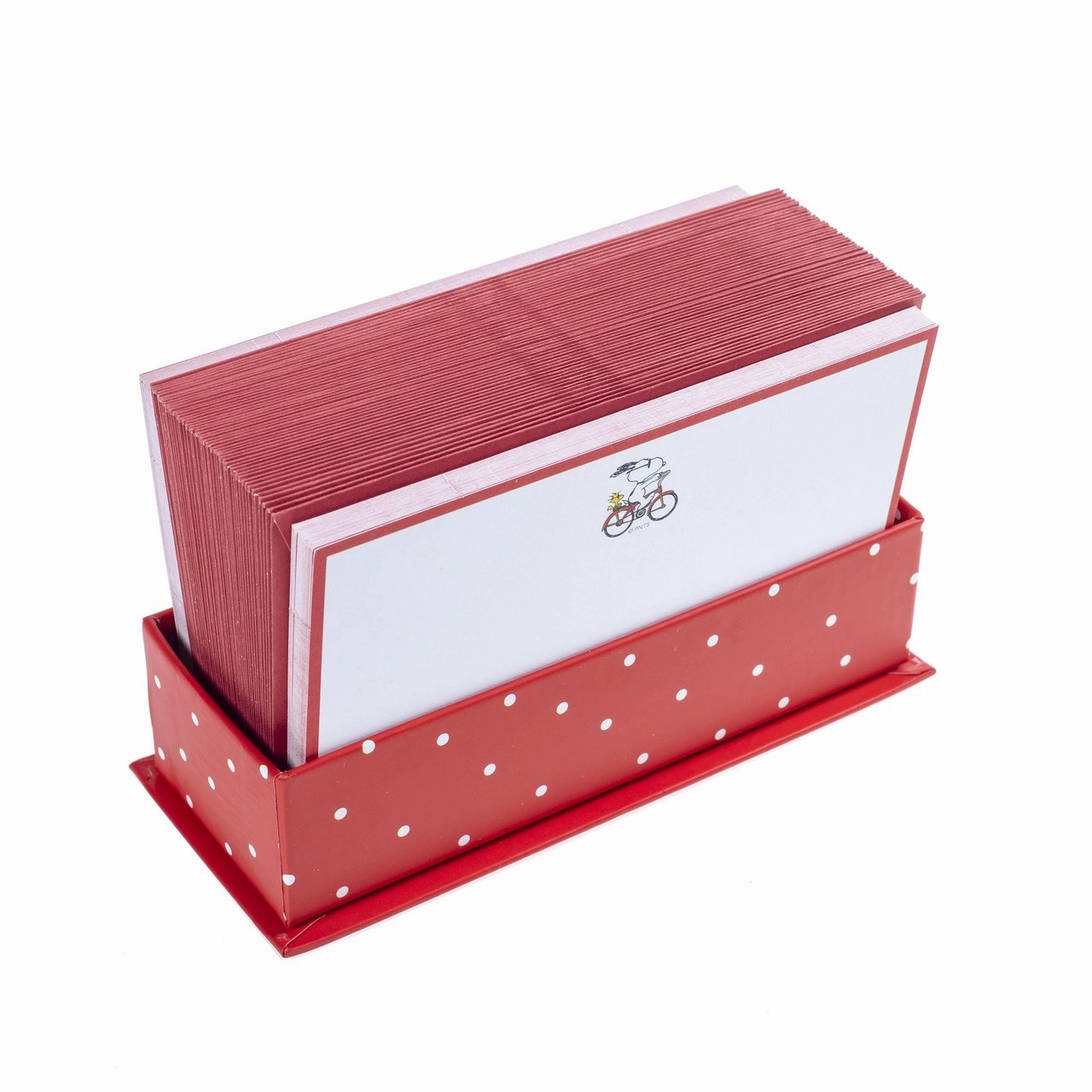 Boxed Flat Notes - Snoopy on a Bike