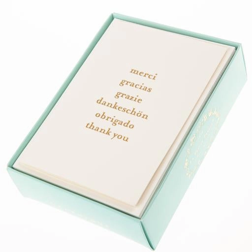Boxed Thank You Cards - World Languages