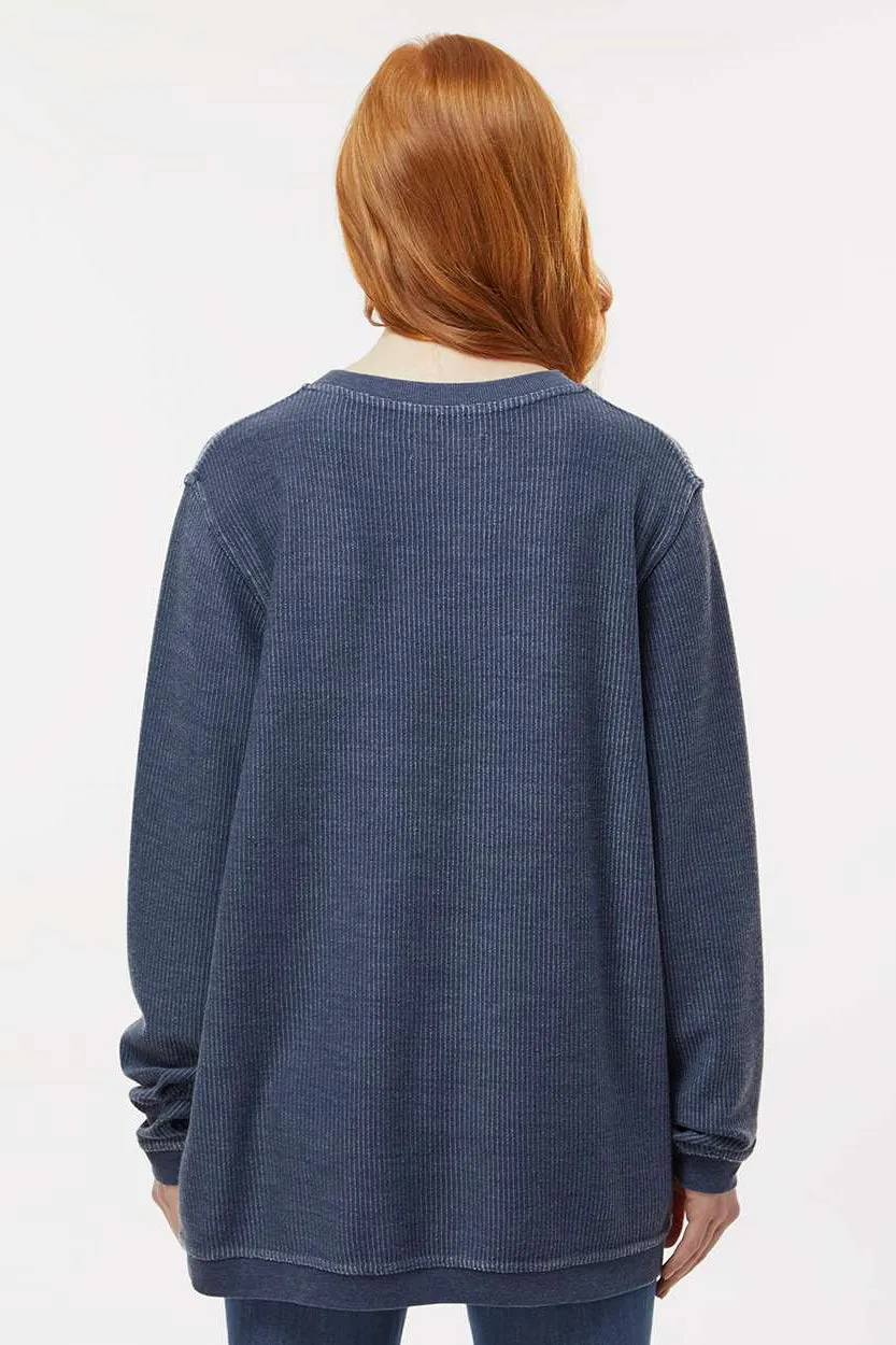 Boxercraft Sweat à capuche en velours côtelé pour hommes - Bleu marine