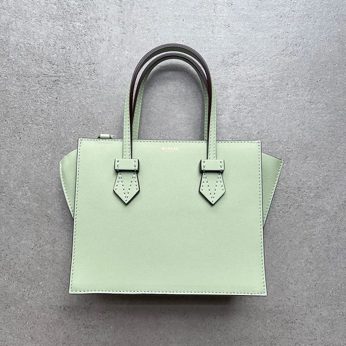 Bregancon Stand Up Mini Zip, Sacs Moreau Menthe