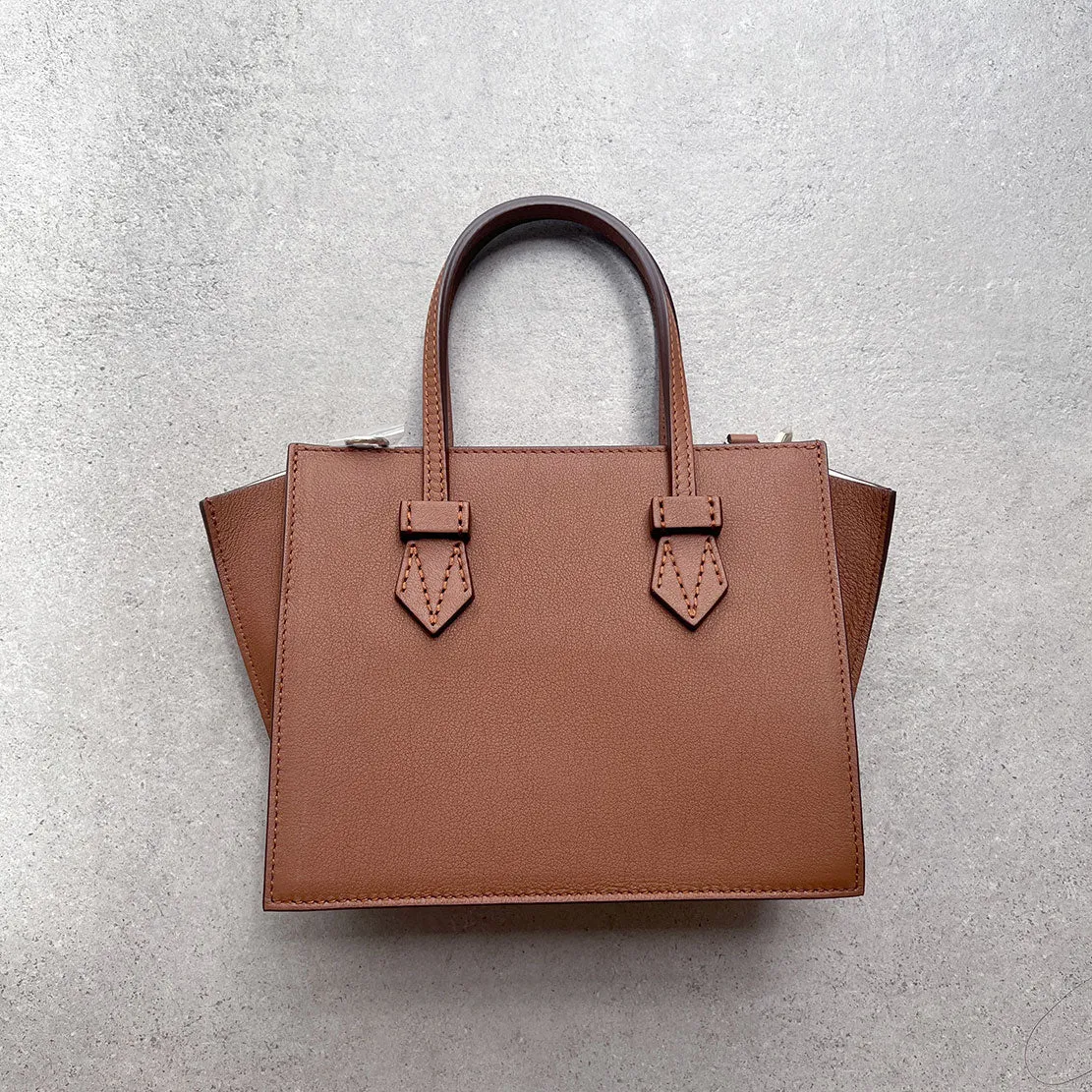 Bregancon Stand Up Mini Zip, Saddle Moreau Sacs