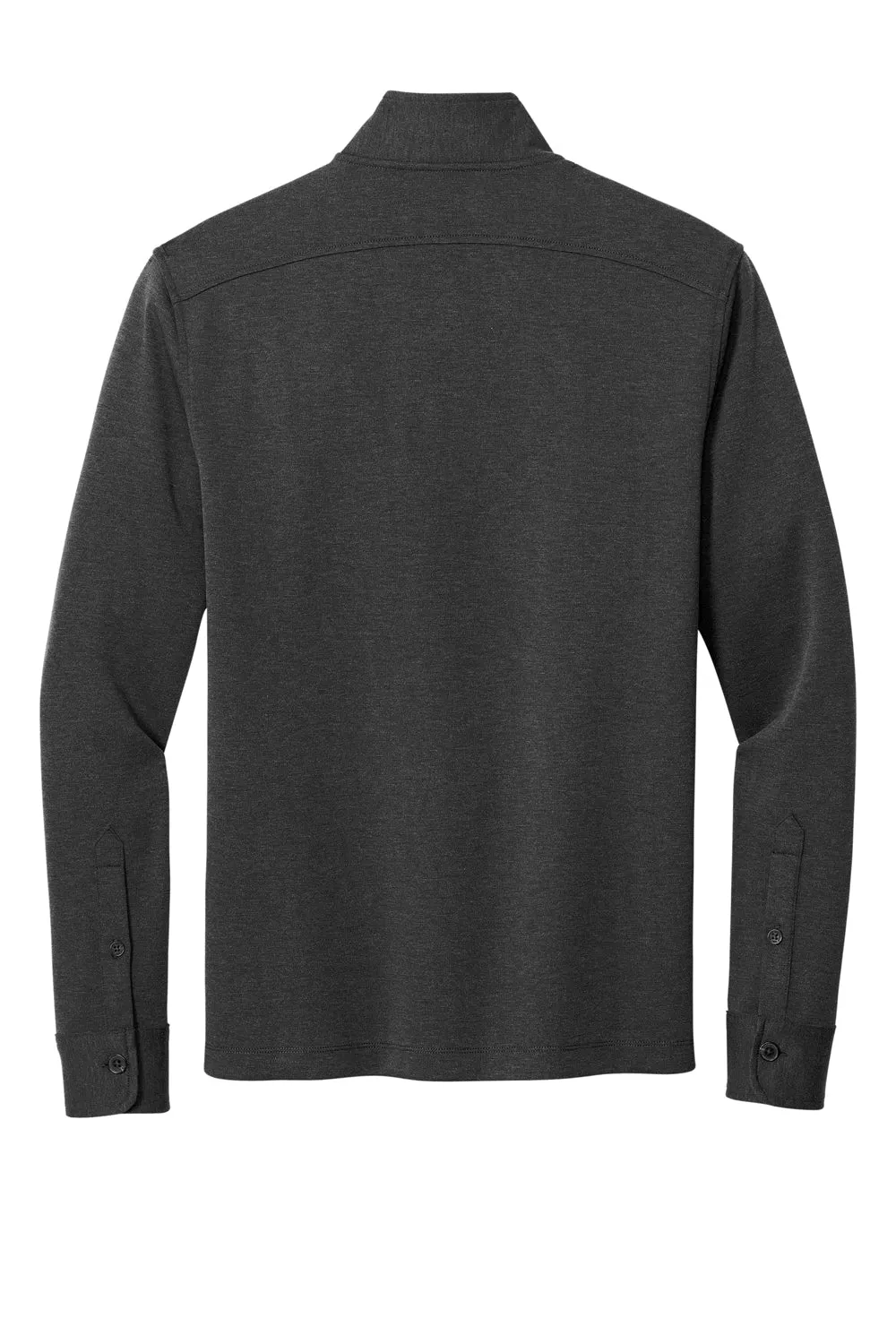 Pull à boutons 1/4 pour homme Brooks Brothers - Gris Windsor chiné