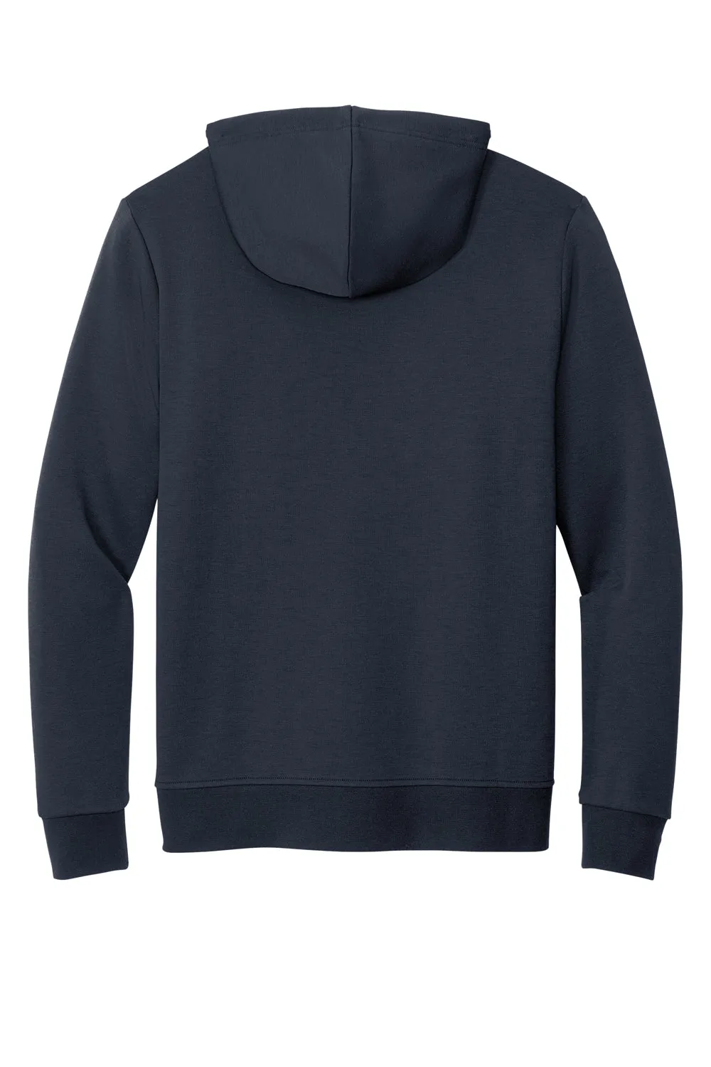 Brooks Brothers Sweat à capuche homme en double tricot avec fermeture éclair et poches - Bleu marine nuit
