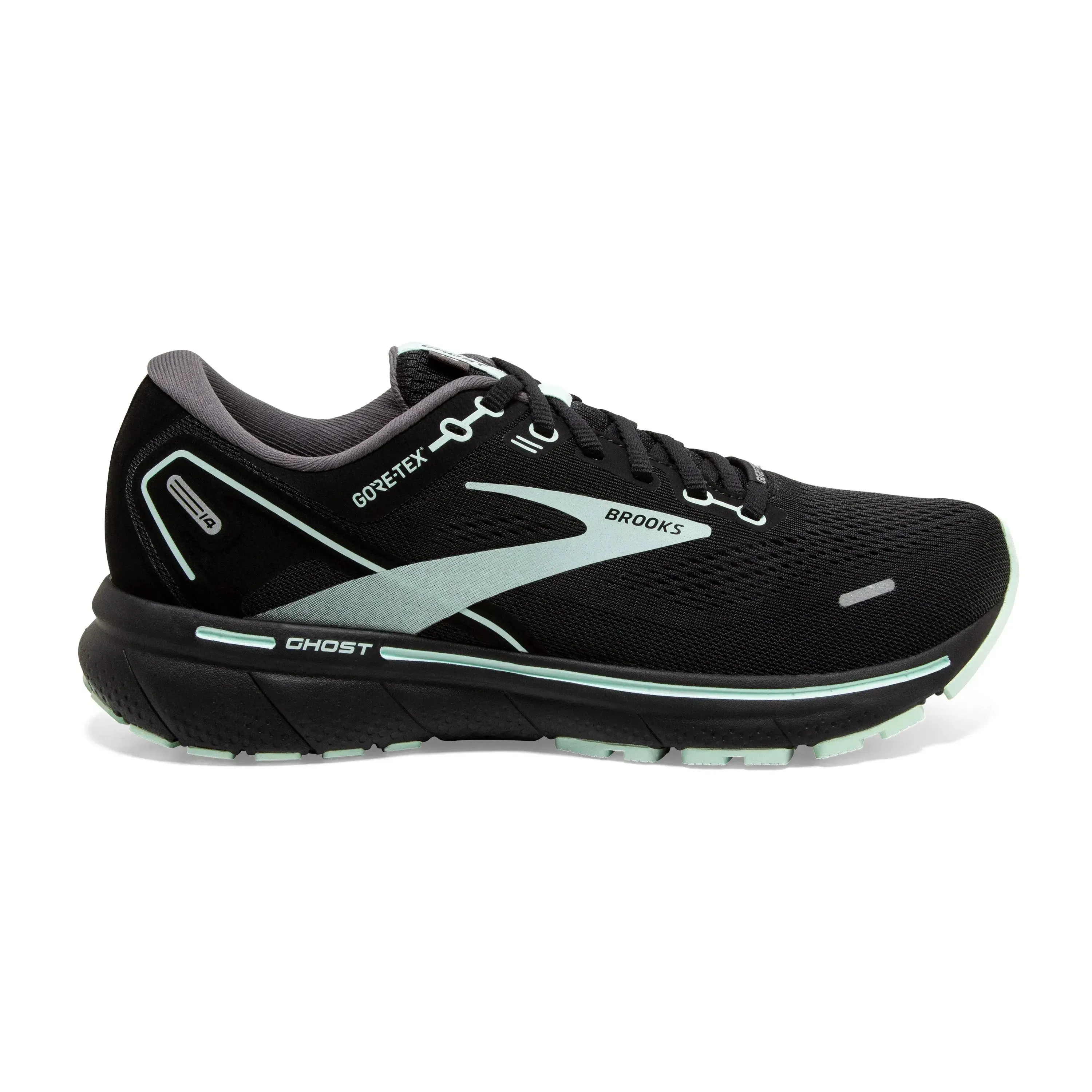 Chaussures de course pour femmes Brooks Ghost 14 GTX imperméables Gore-Tex