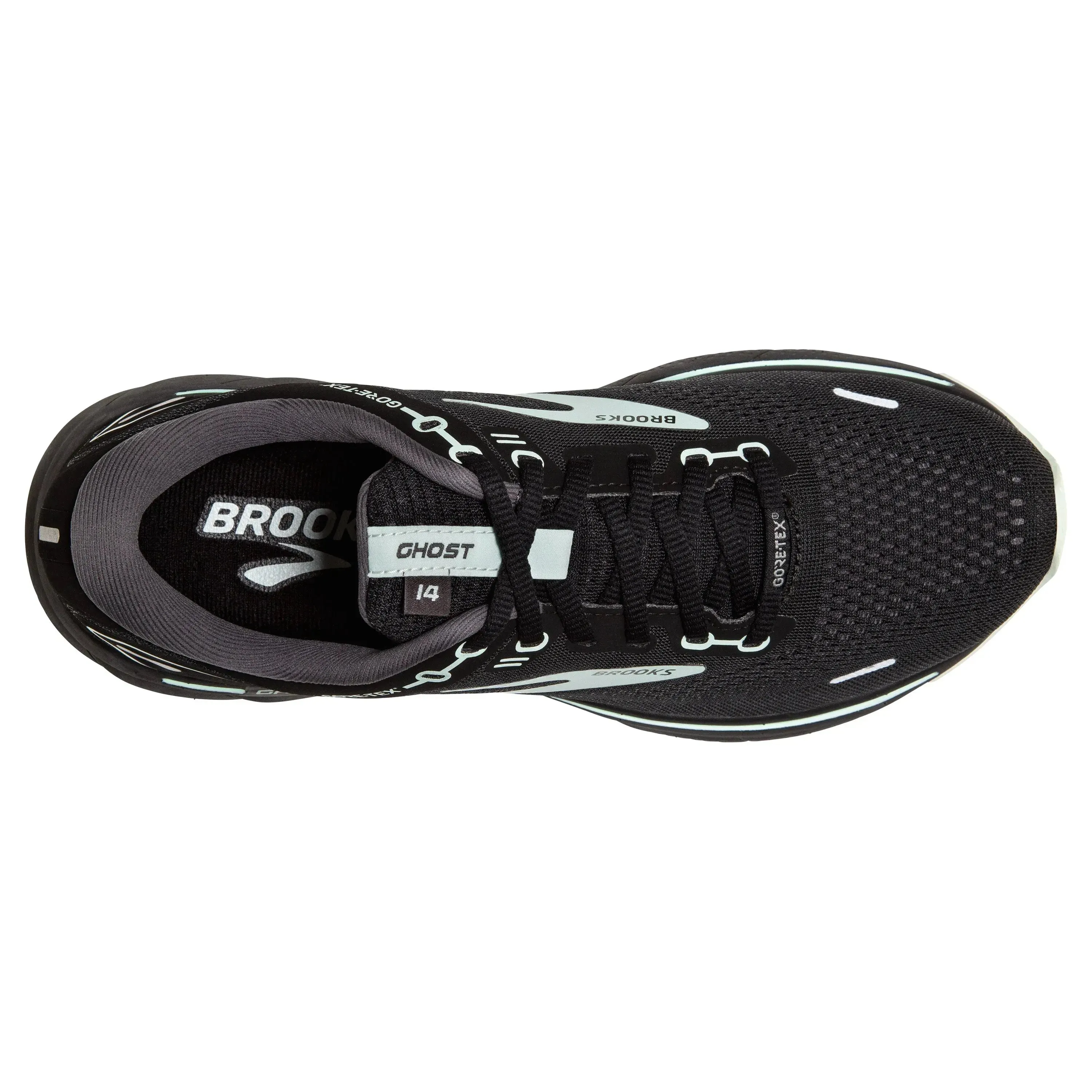 Chaussures de course pour femmes Brooks Ghost 14 GTX imperméables Gore-Tex