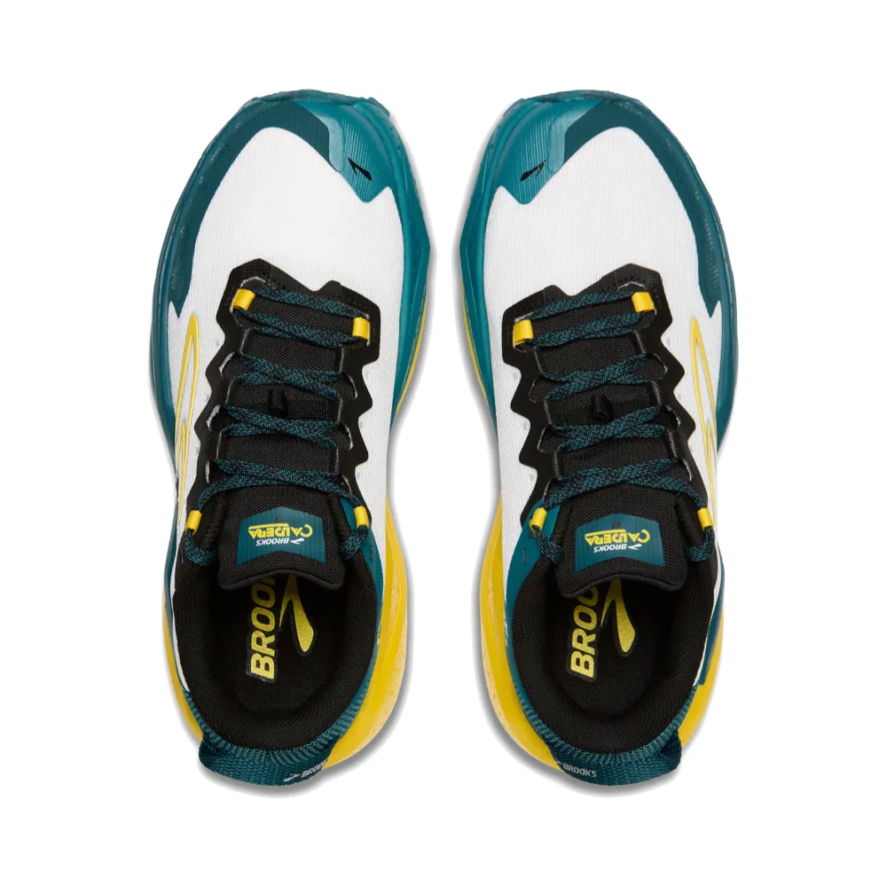 Chaussures de course Brooks Caldera 8 pour homme en Bleu léger/Coing/Céleste