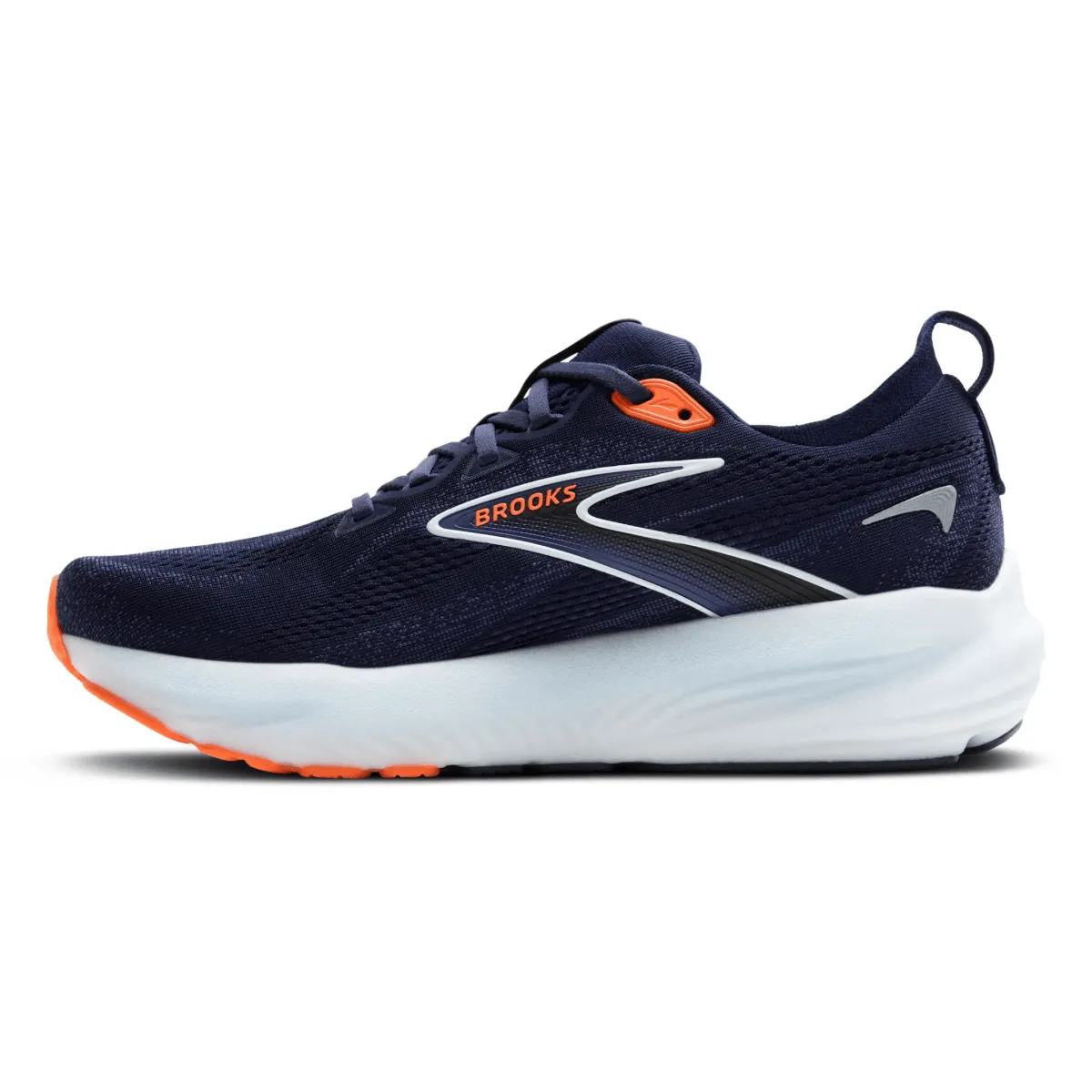 Brooks Glycerin 22 pour Homme en Peacoat/Bleu Ruban/Orange