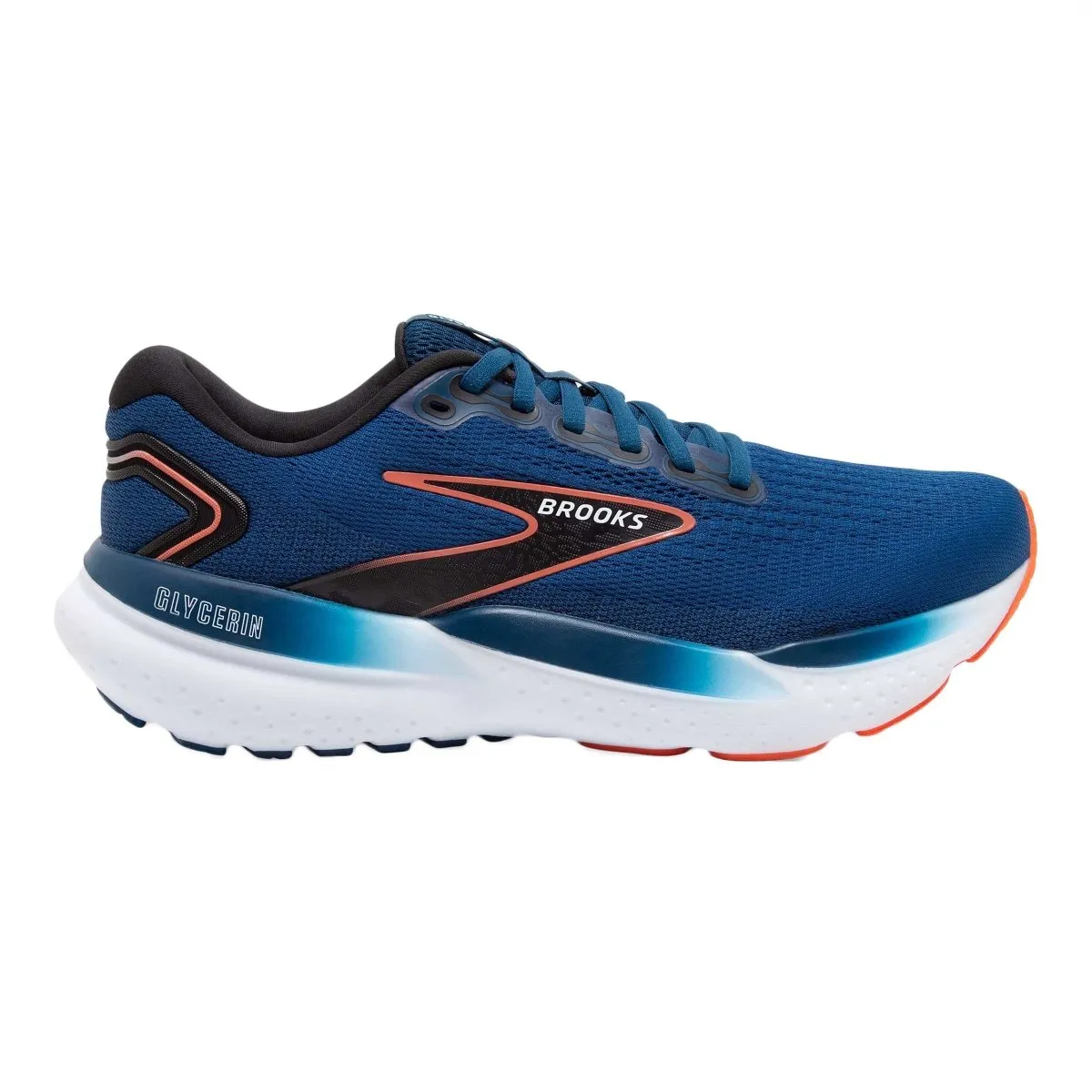 Brooks Glycerine 21 Homme Bleu/Orange