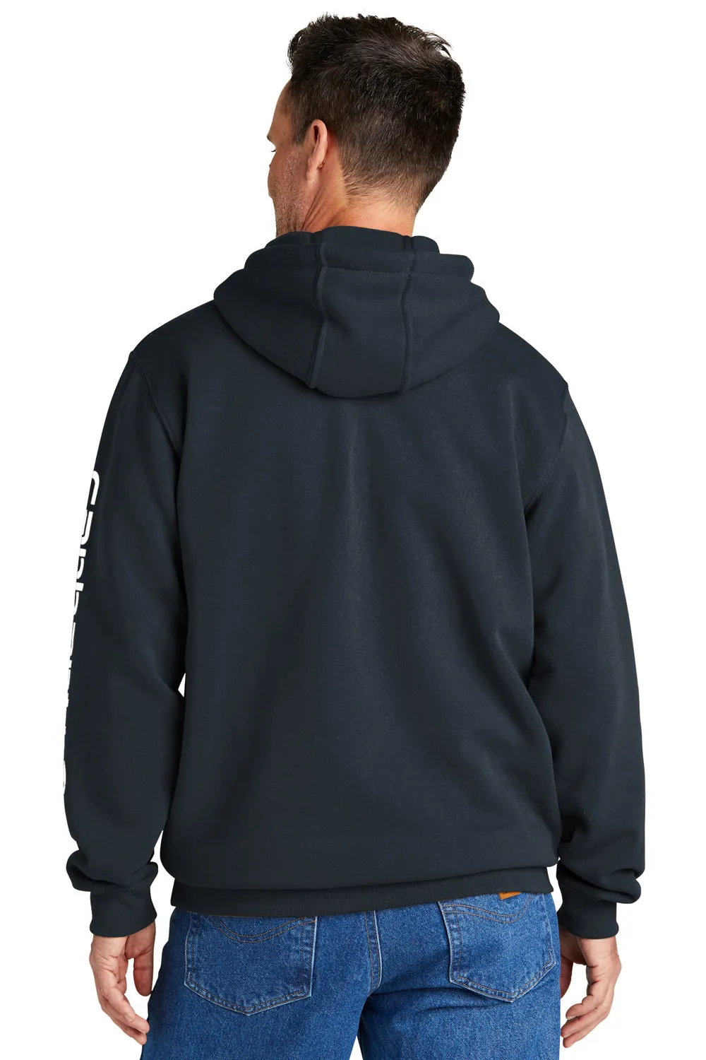 Pull à capuche Carhartt pour homme avec poche kangourou - Nouveau bleu marine
