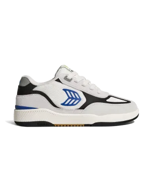 Cariuma Shoes Skategoat C25 Shoes in Smoke White, Black & Blue
