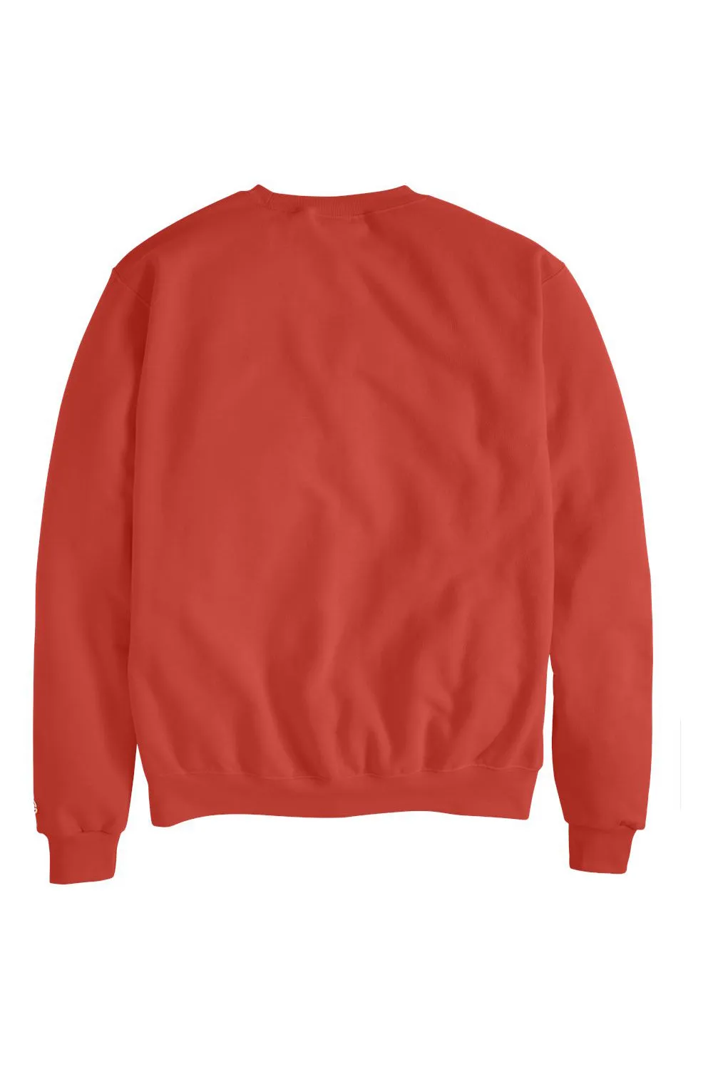Champion Sweat-shirt à col rond en polaire anti-humidité éco Double Dry pour homme - Rouge Argile