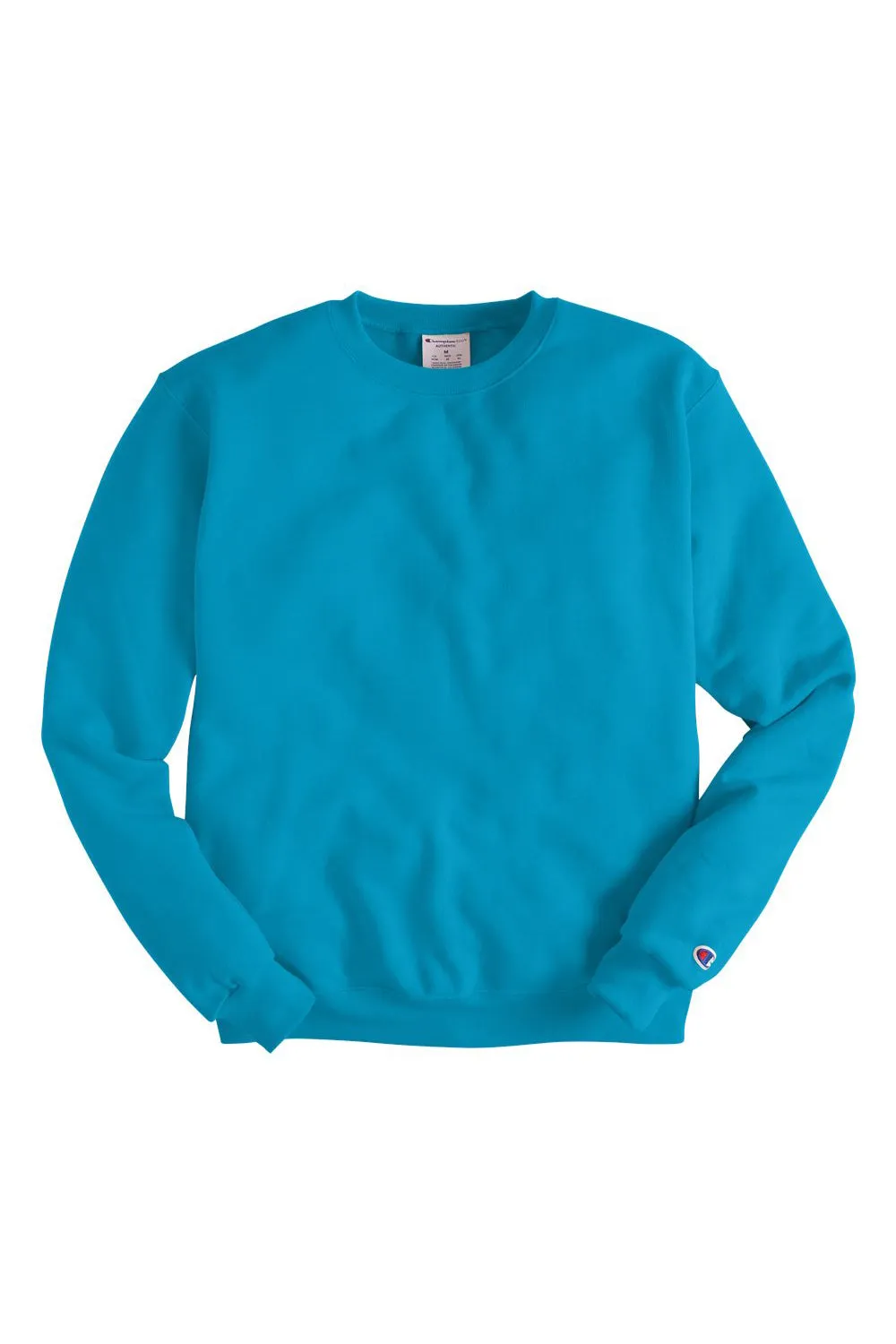 Champion Sweat à capuche homme en polaire double séchage éco anti-humidité - Bleu sarcelle Tempo