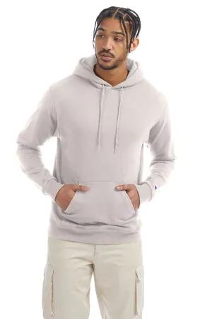 Champion Mens Double Dry Eco Moisture Wicking Fleece Hooded Sweatshirt Hoodie w/ Pouch Pocket - Body Blush Pink