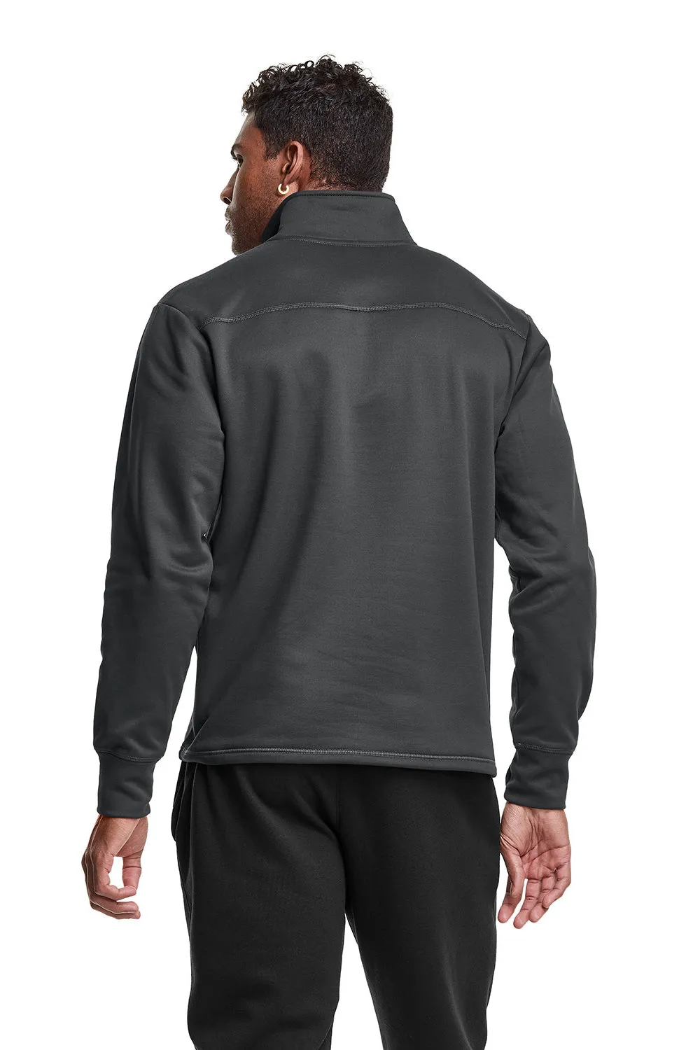 Champion Sweat-shirt Homme Sport 1/4 Zip - Gris Furtif