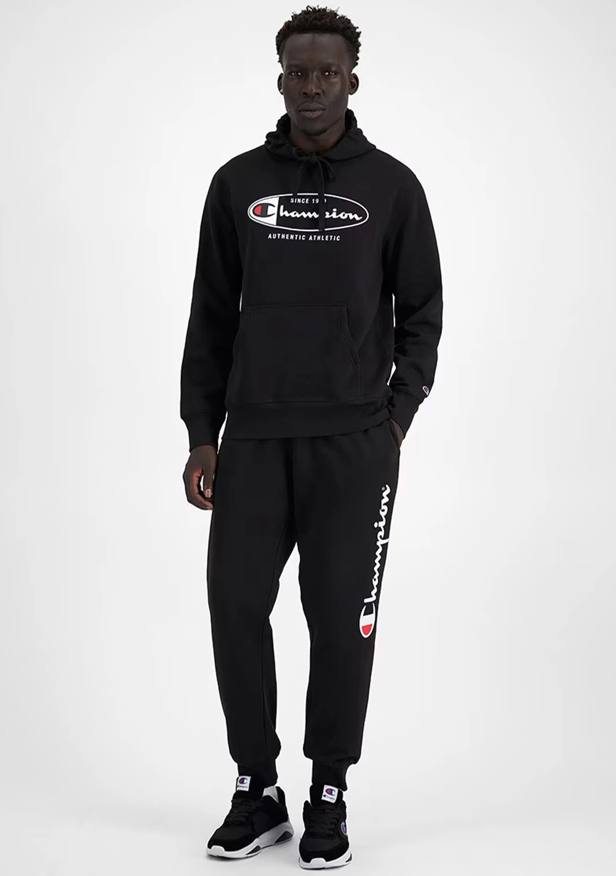 Champion Sweat à capuche pour hommes avec impression graphique SPS <br> AUUTN OBP