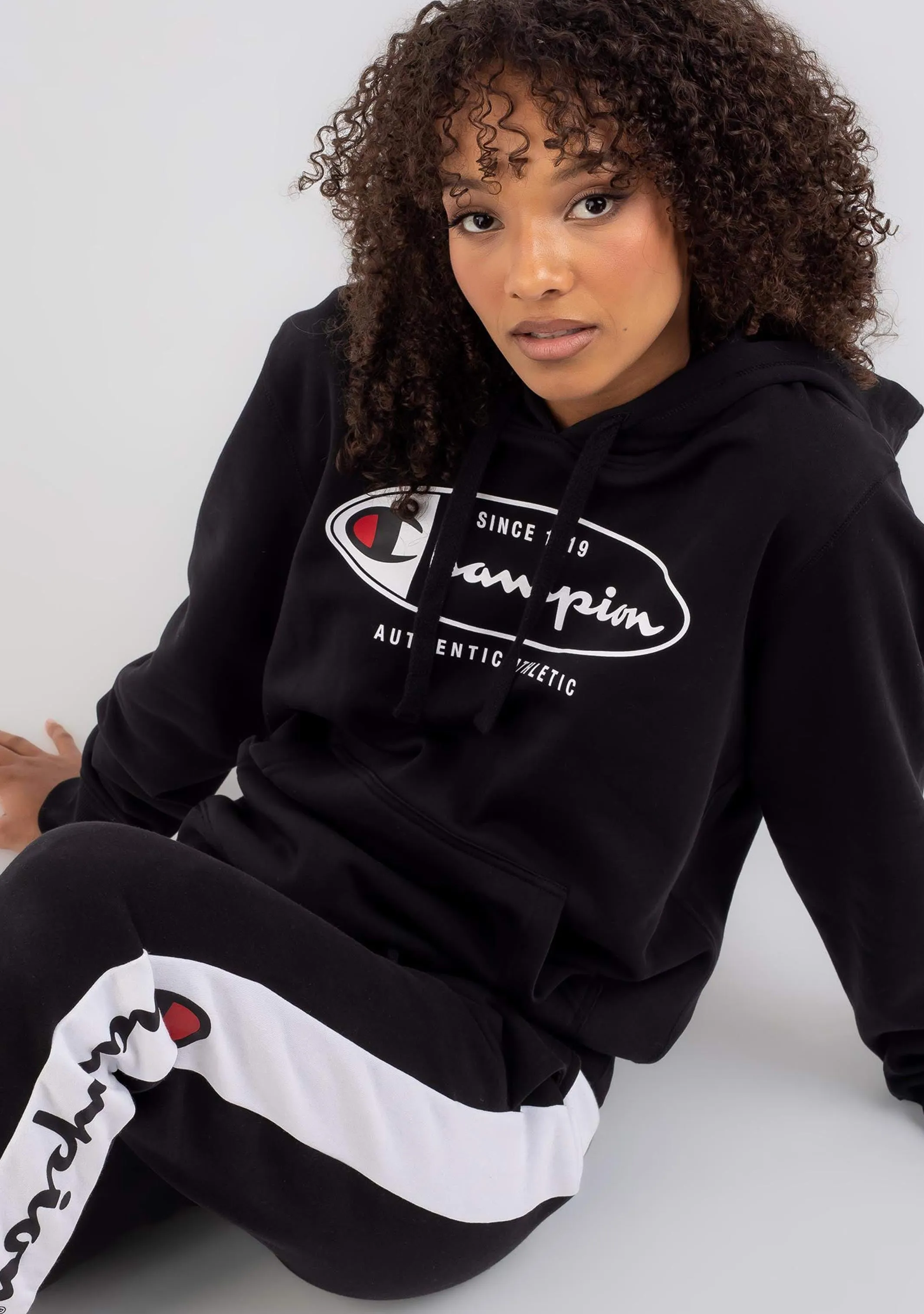 Champion Sweat à capuche pour hommes avec impression graphique SPS <br> AUUTN OBP