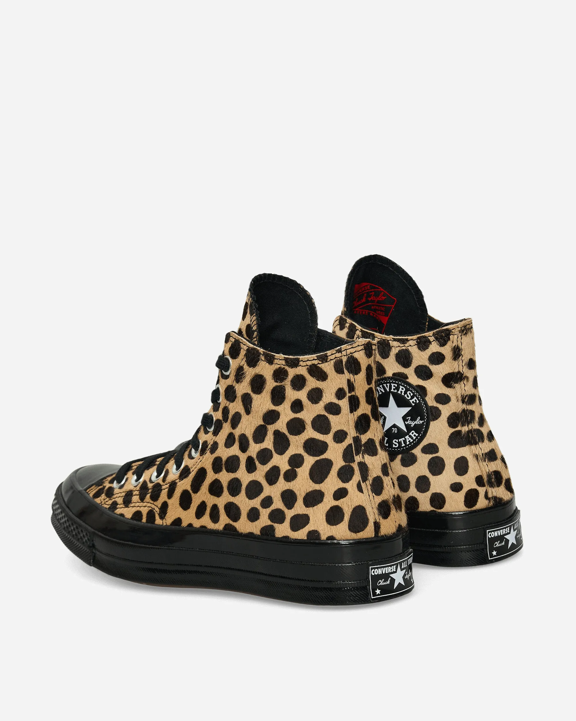 Chuck 70 Sneakers en Poil de Poney Doré