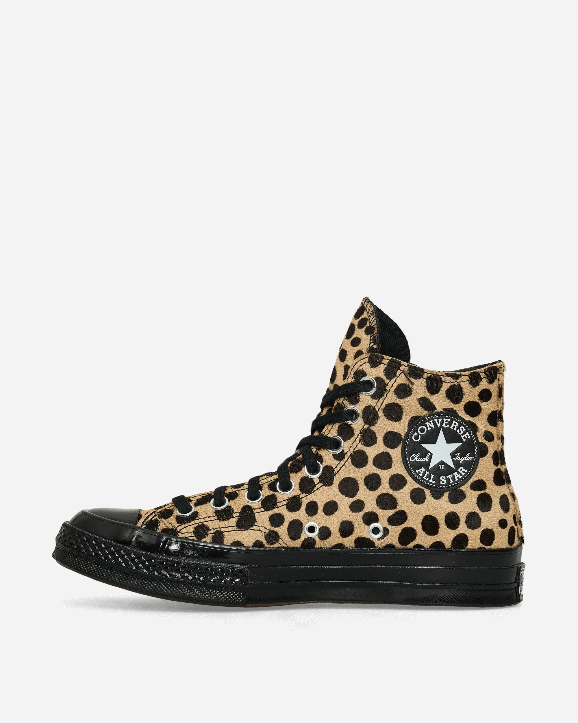 Chuck 70 Sneakers en Poil de Poney Doré