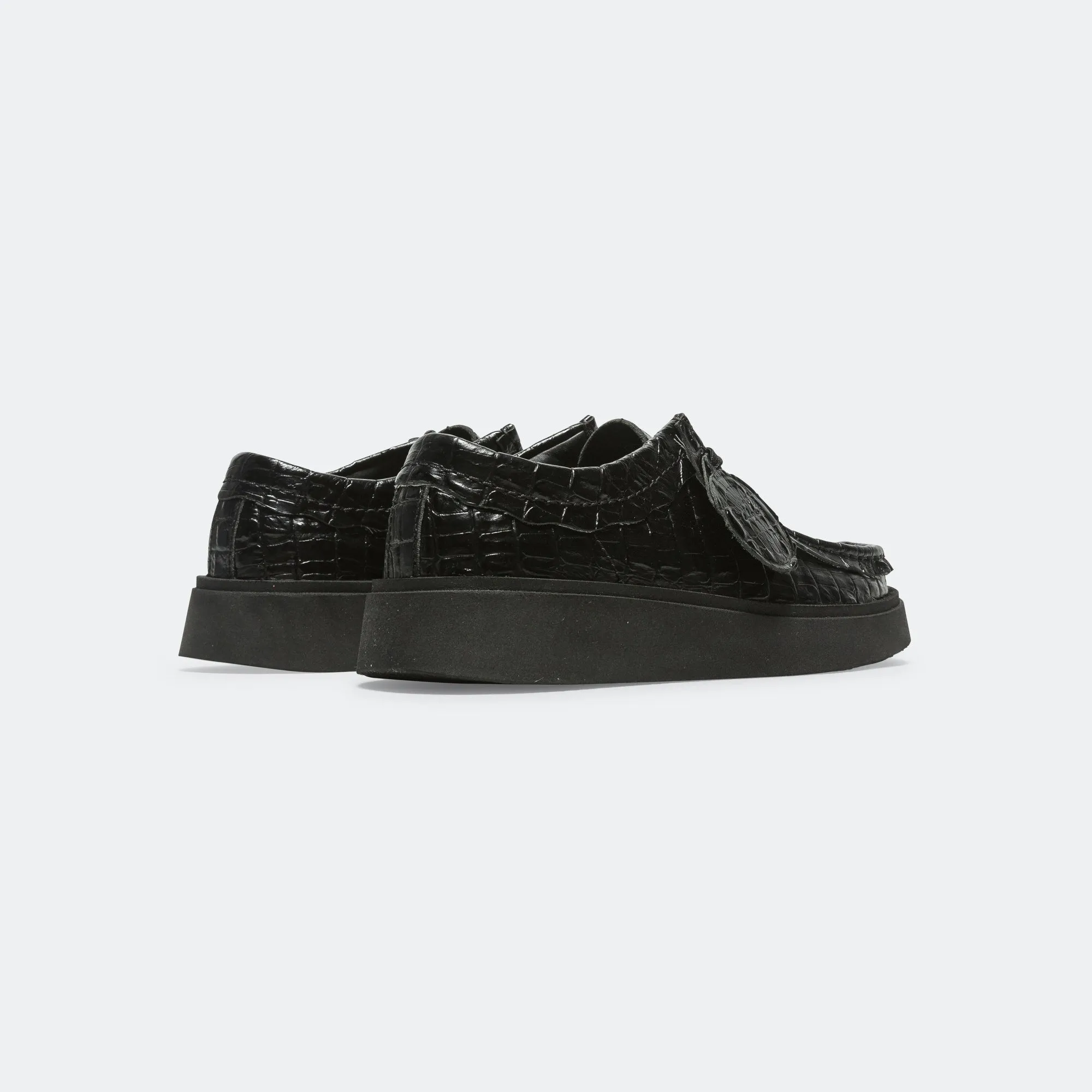 Chaussures Clarks CUR Torview x Martine Rose - Cuir noir