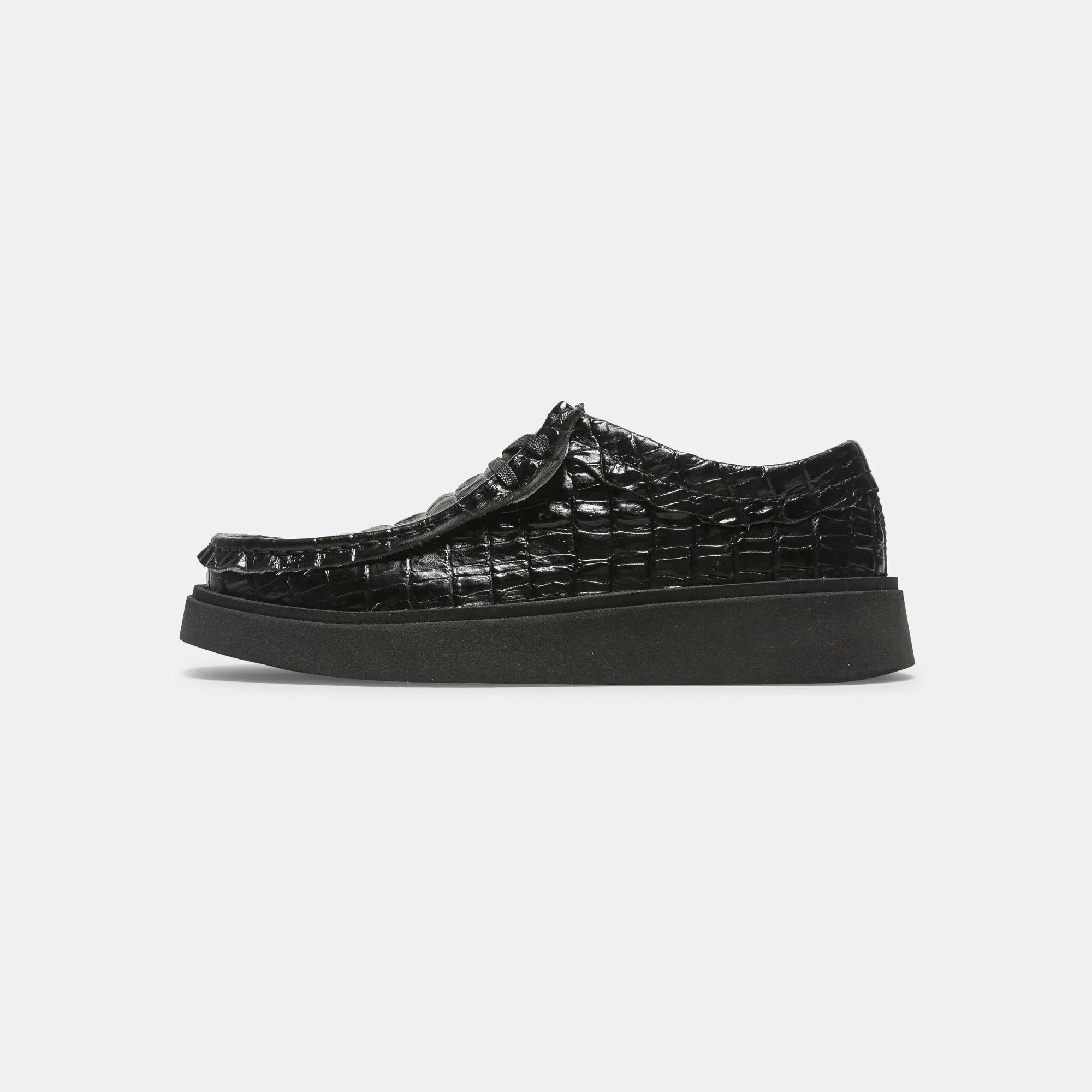 Chaussures Clarks CUR Torview x Martine Rose - Cuir noir