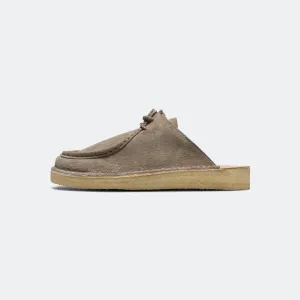 Clarks Shoes DSRTNomad Mule - Grey/Sage Suede