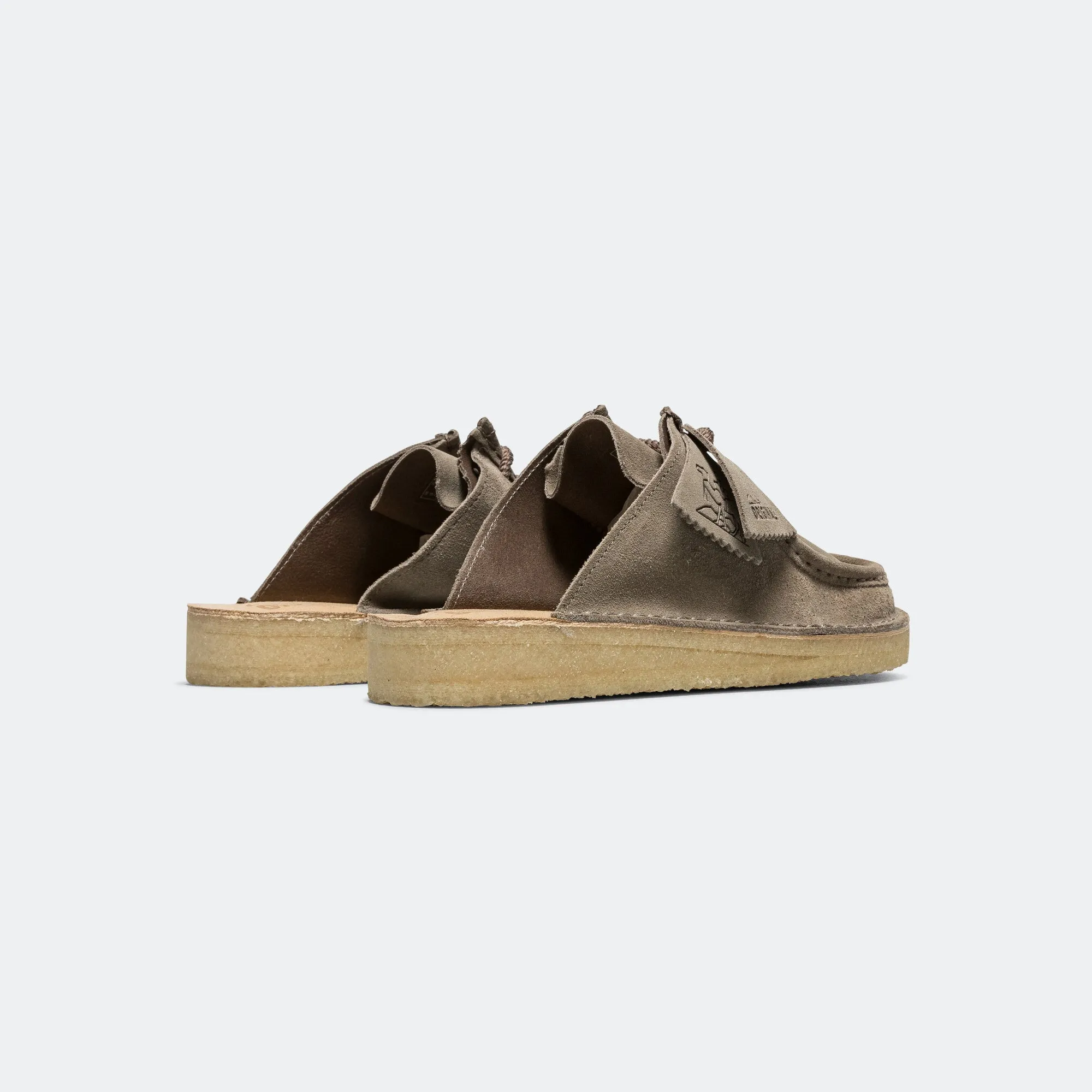 Clarks Shoes DSRTNomad Mule - Gris/Sauge Suède