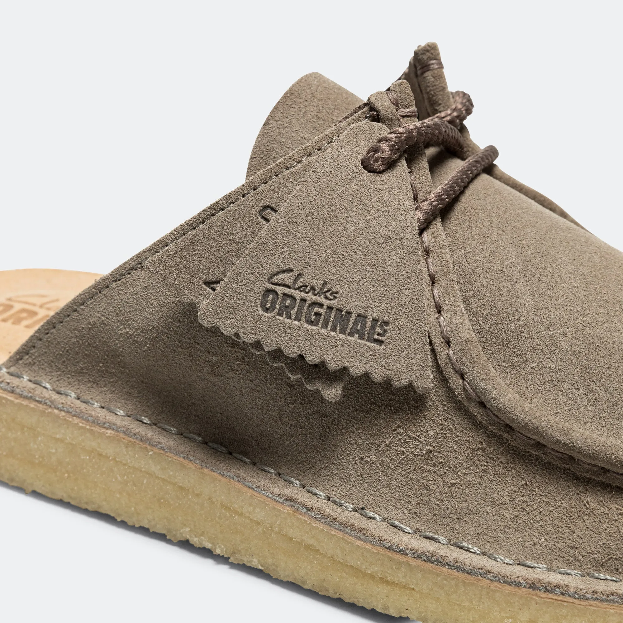 Clarks Shoes DSRTNomad Mule - Gris/Sauge Suède