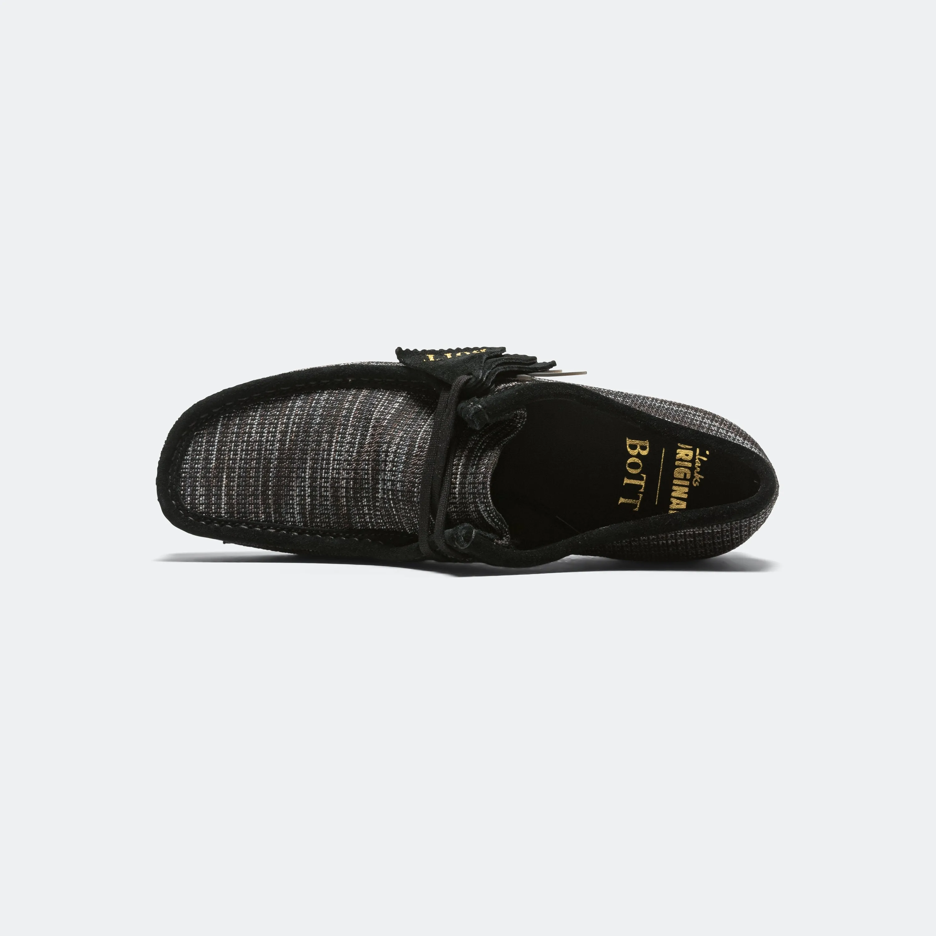 Clarks Shoes Wallabee x BoTT - Intérêt pour le Noir